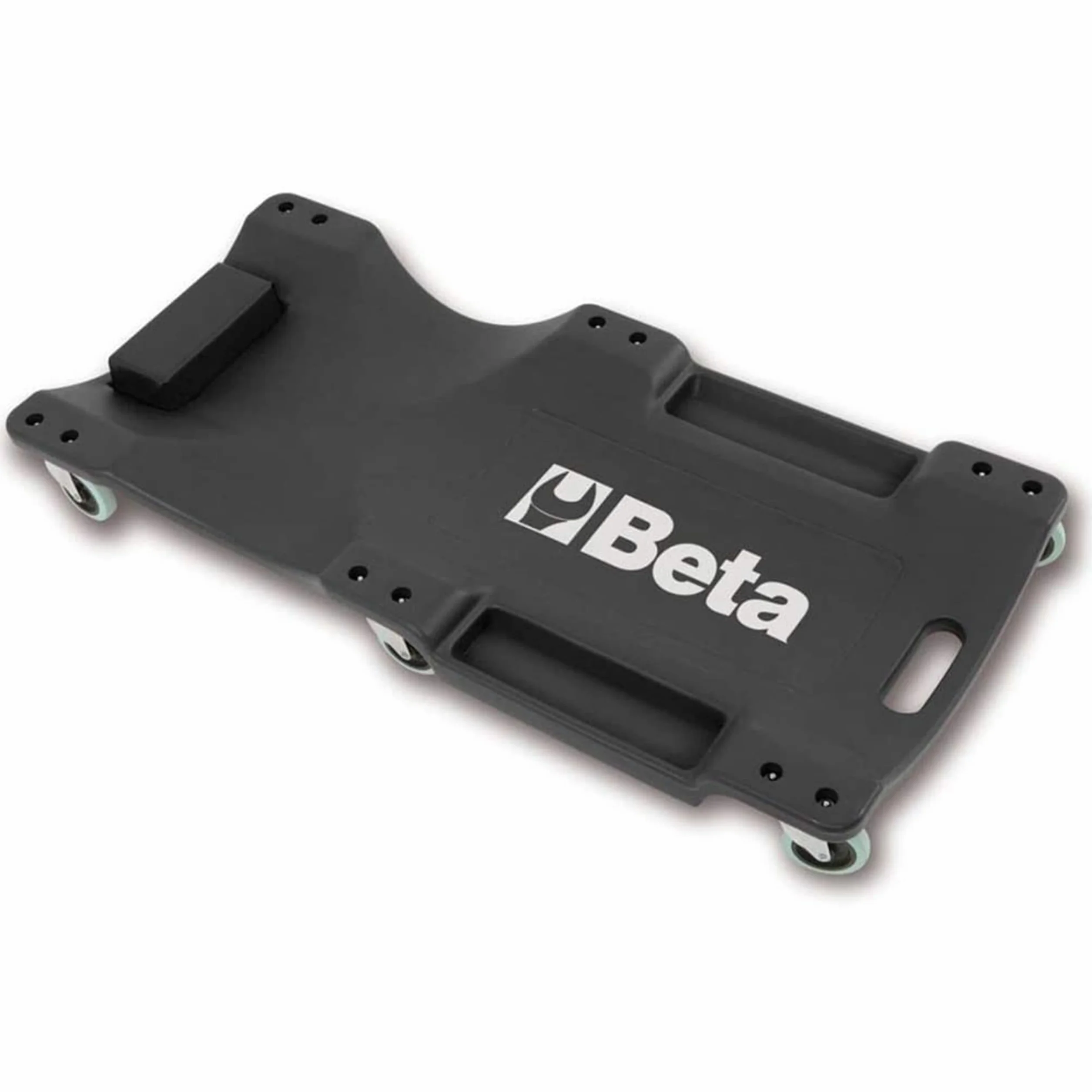 Beta 3003 Lettino Sottomacchina Scorrevole in Plastica Antiurto Ruote 120mm 4,5kg