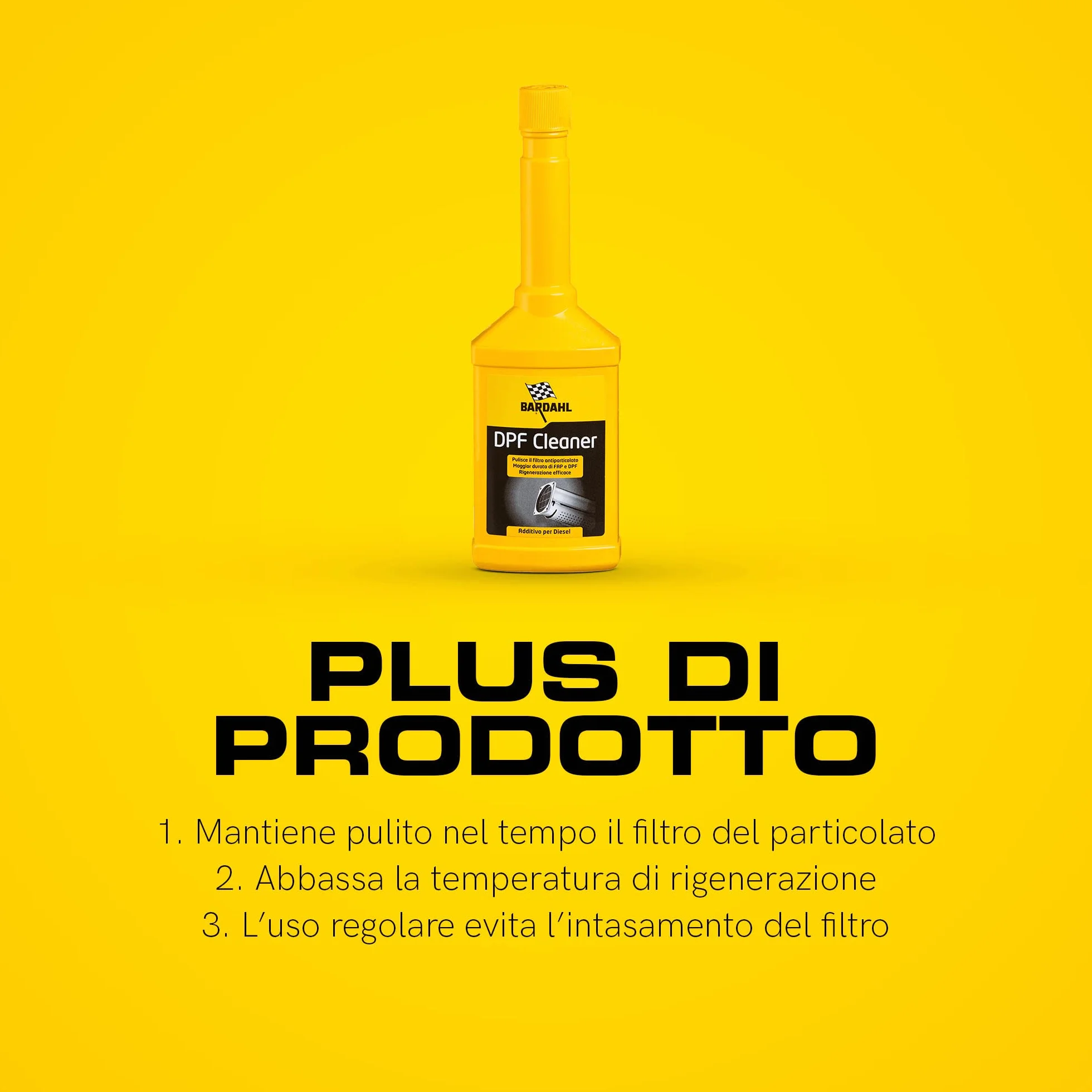 Bardahl Additivo Dpf Cleaner per Auto Diesel 250ml