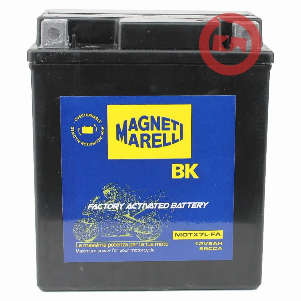 Originale Batteria MOTX7L Sigillata Precaricata