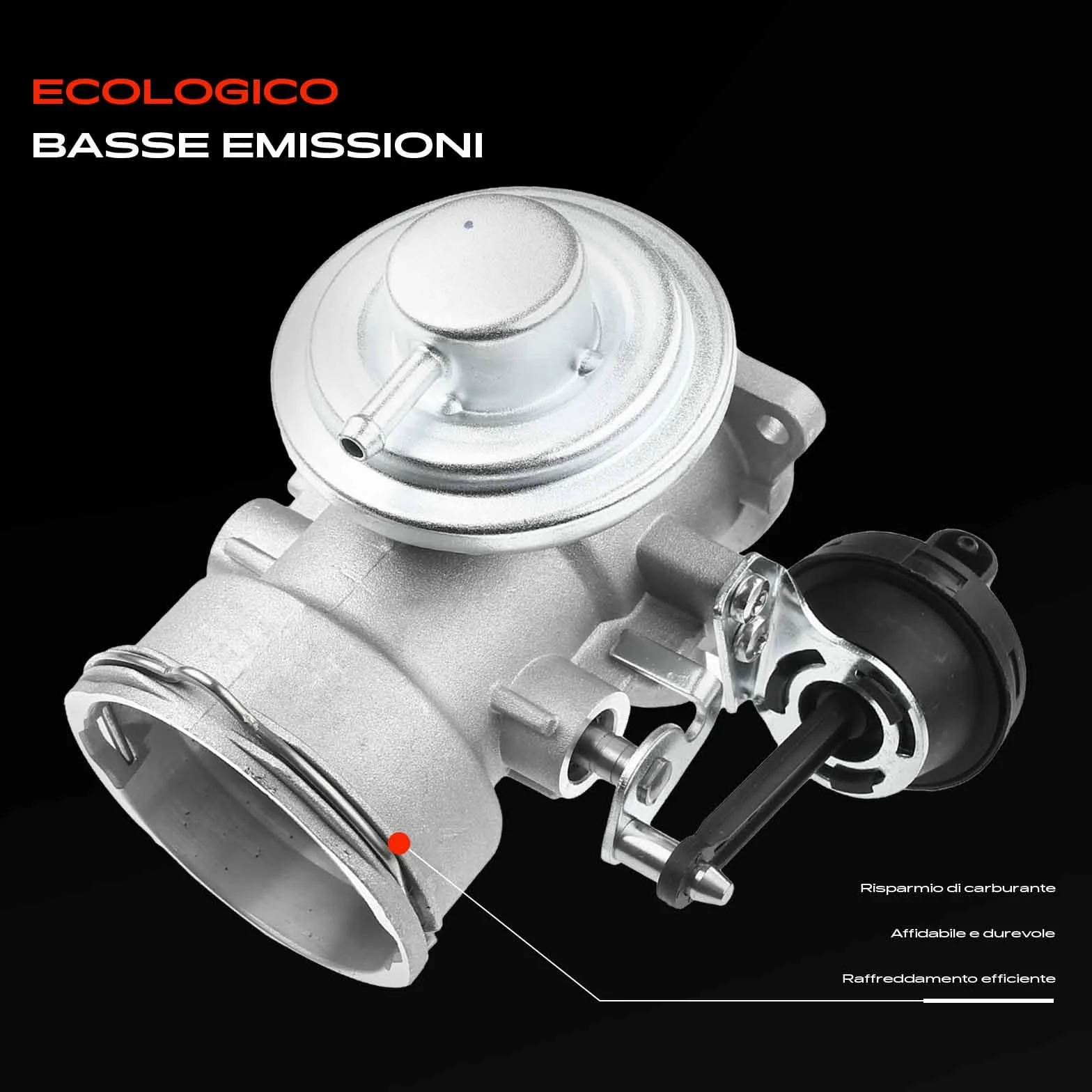 Frankberg Valvola EGR Diesel Compatibile con A4 Avant 8E5 1.9L Galaxy WGR 1.9L S.h.a.r.a.n 7M6 7M8 7M9 1.9L A4 8E2 1.9L A.l.h.a.m.b.r.a 7V8 7V9 1.9L Replace# 038131501J