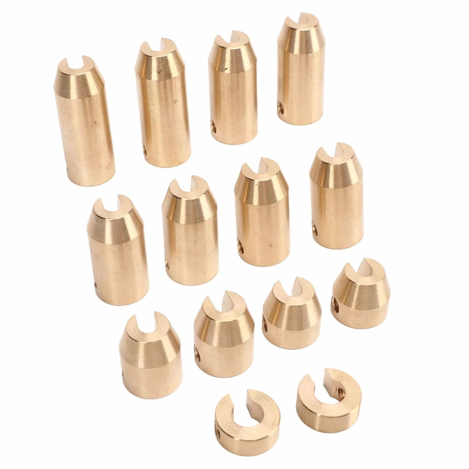 Pesi per Ruote a Raggi per Moto, KIMISS Equilibrio per Raggi Ruota in Ottone Resistente All'usura Pesi per Bilanciamento a Raggi Ruota Kit di Ricarica per Super Moto Dual Sport (14 pezzi)