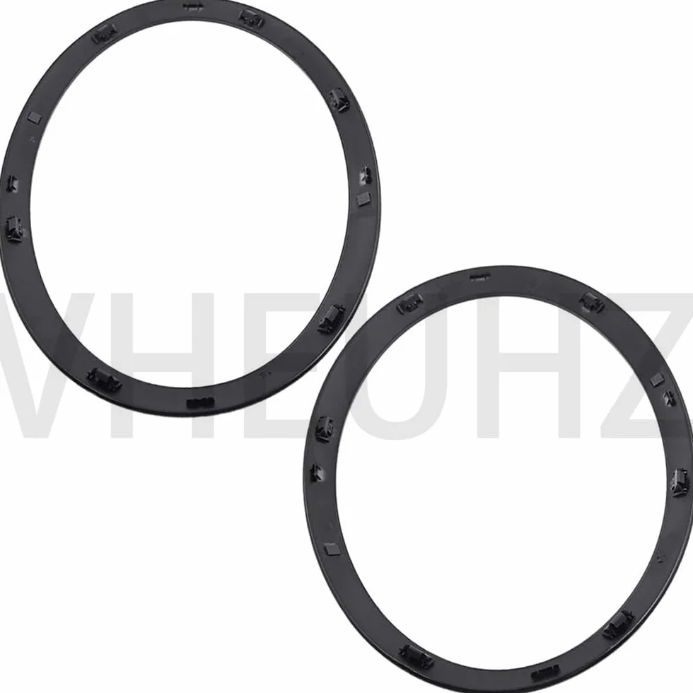 BMW Mini Cooper F55 F56 F57 2014+ Copertura anello fari lato destro e sinistro Nero lucido 51137300631 51137300632