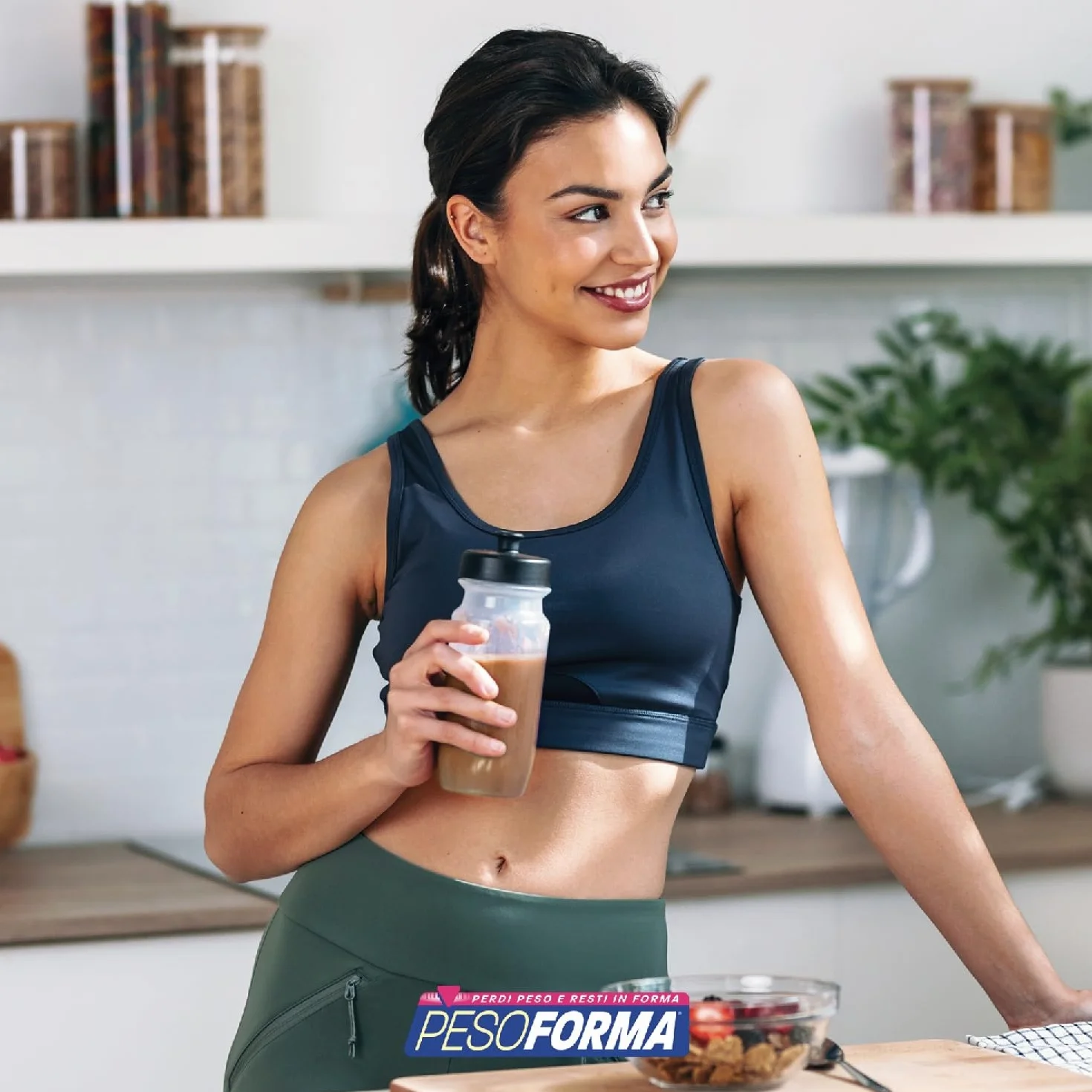PESOFORMA CHOCO SMOOTHIE, Pasto Sostitutivo per il Controllo del Peso, 20 pasti, 540 gr