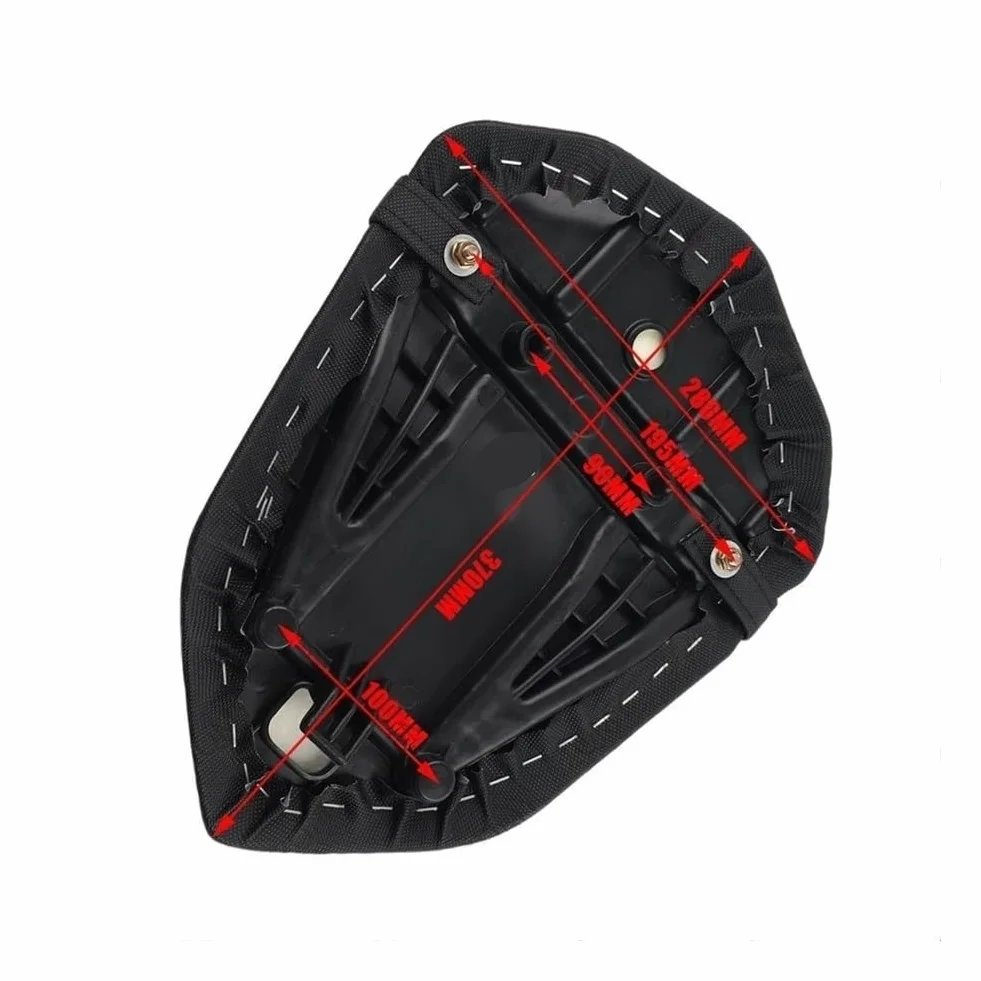 Coprisella Passeggero Moto Cuscino Per Kawasaki Z750 Z1000 2007-2010