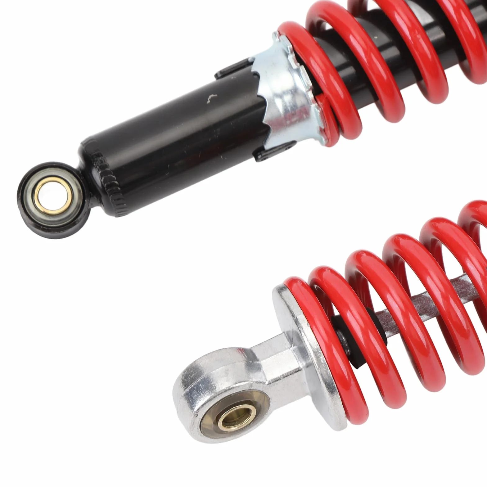 2 ammortizzatori universali 350 mm con molla ad alte prestazioni 8 mm, adatti per Dirt Pit Bike, ATV Quad e scooter 50 °C a 150 °C