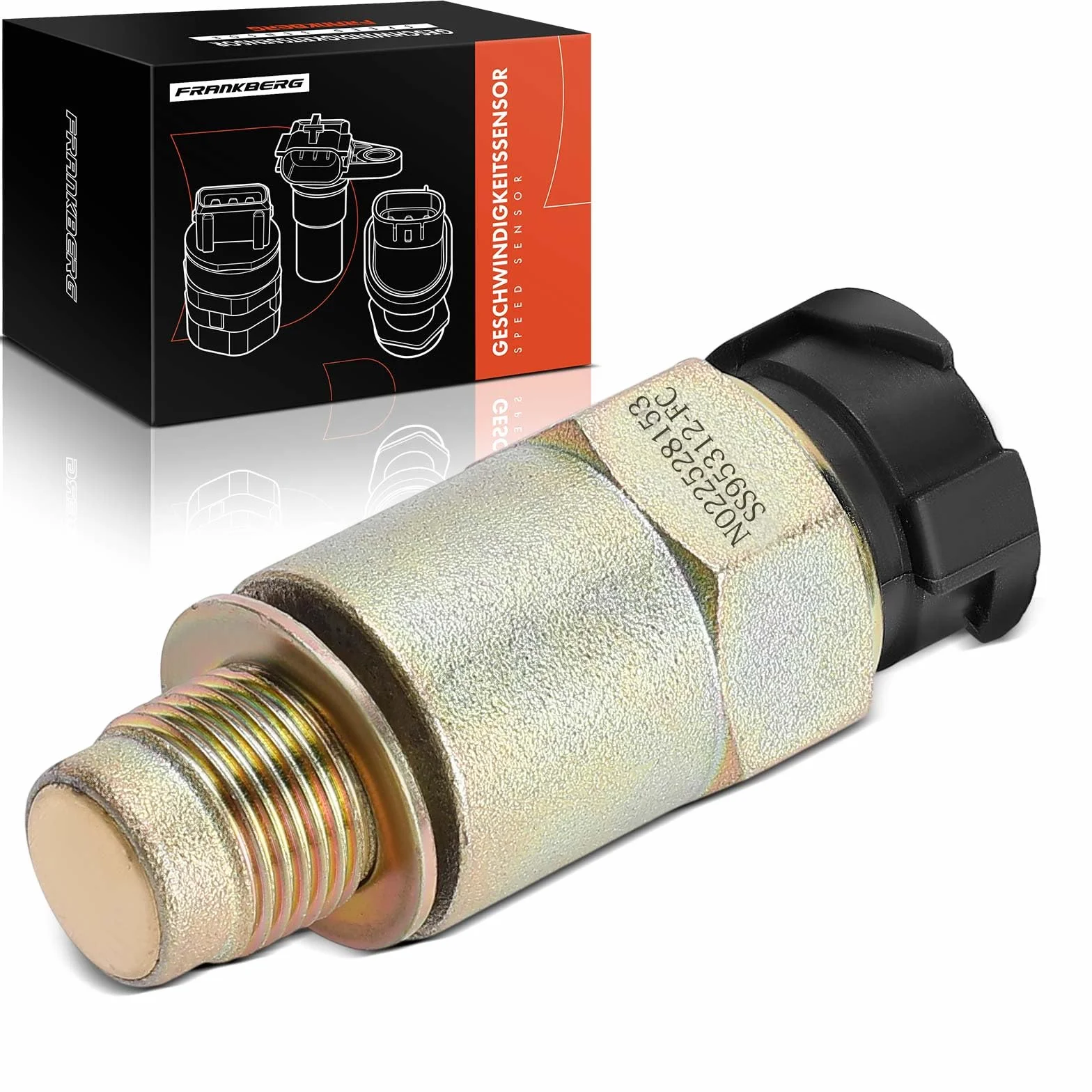 Frankberg Sensore di percorrenza Sensore albero tachimetrico Compatibile con Daily II Kipper Daily II Furgone Daily II Bus Replace# 215950003102