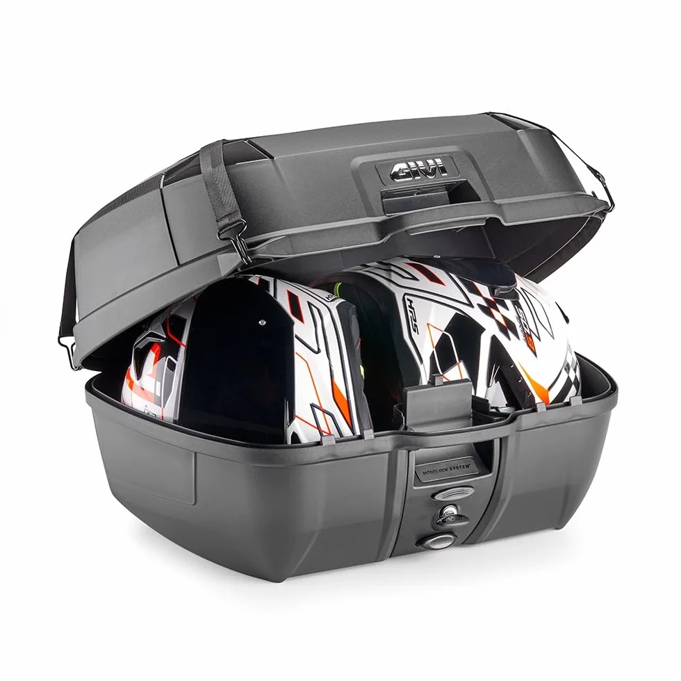 GIVI BAULETTO B45B+ 45L COVER NERE CON PIASTRA MONOLOCK SCHIENALINO UNIVERSALE