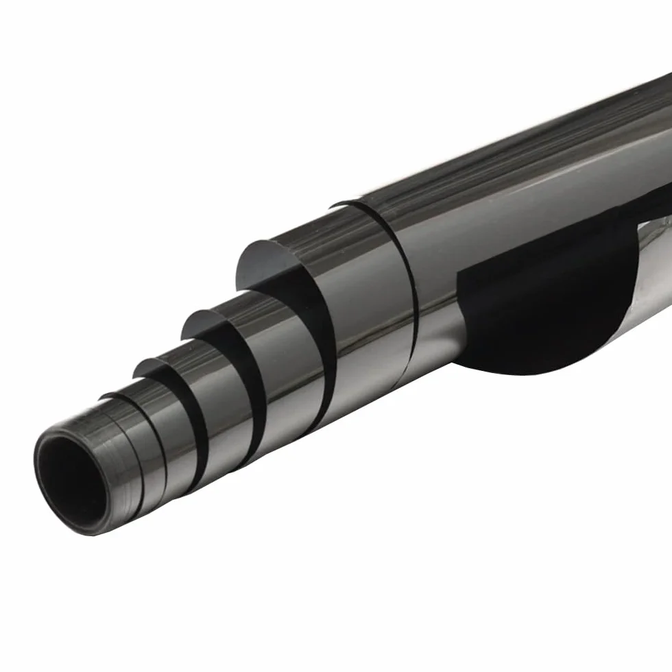 Pellicola Oscurante per Vetri Auto 5% VLT Autoadesivo Pellicola Oscurante Vetri Auto Antiriflesso Pellicola Finestre Privacy Protezione Solare AntiGraffio Nero 50cmx300cm
