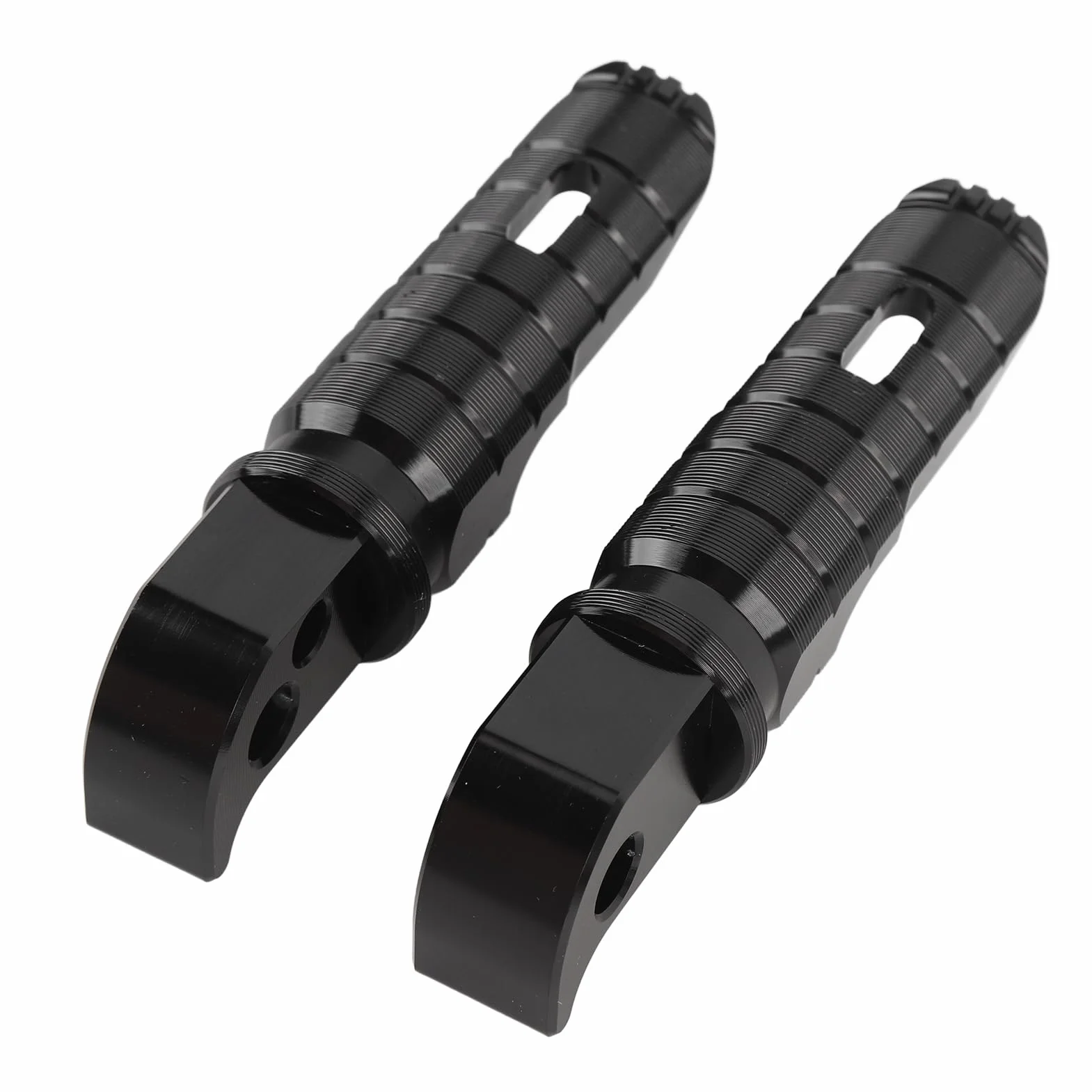 Pedane Posteriori in Lega di Alluminio per Moto YZF R7 MT-07 MT-09 XSR 700 (BLACK)