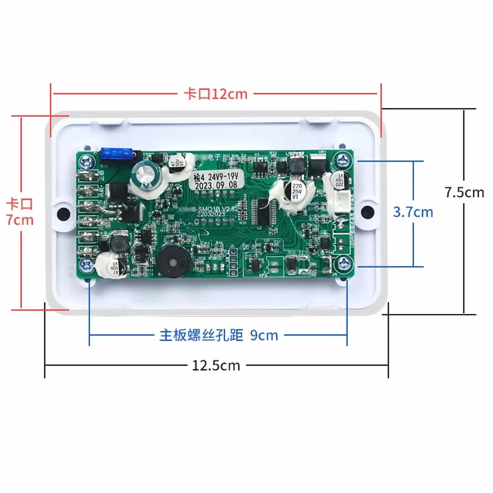 Pannello di controllo universale per aria condizionata con inverter elettrico per parcheggio (12 V)
