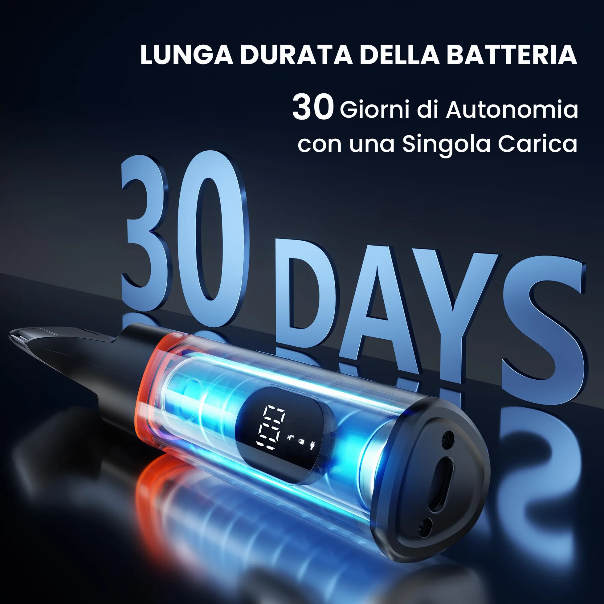 MAXGROOM 4 in 1 Rasoio Elettrico Corpo Uomo IPX6 Uso Umido e Secco Depilatore Ricarica USB C Nero