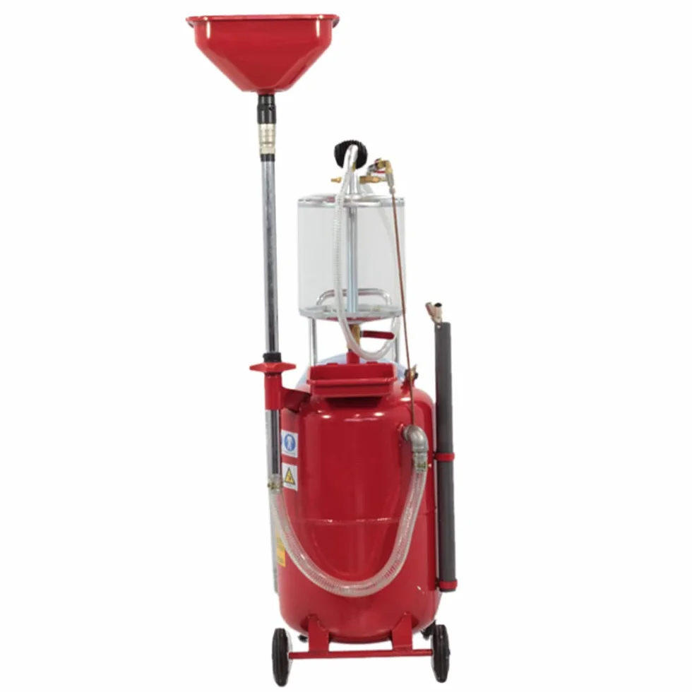 SOGI REC-70P Aspiratore pneumatico per olio motore e cambi - serbatoio da 65 L - precamera da 9 L - scarico in pressione