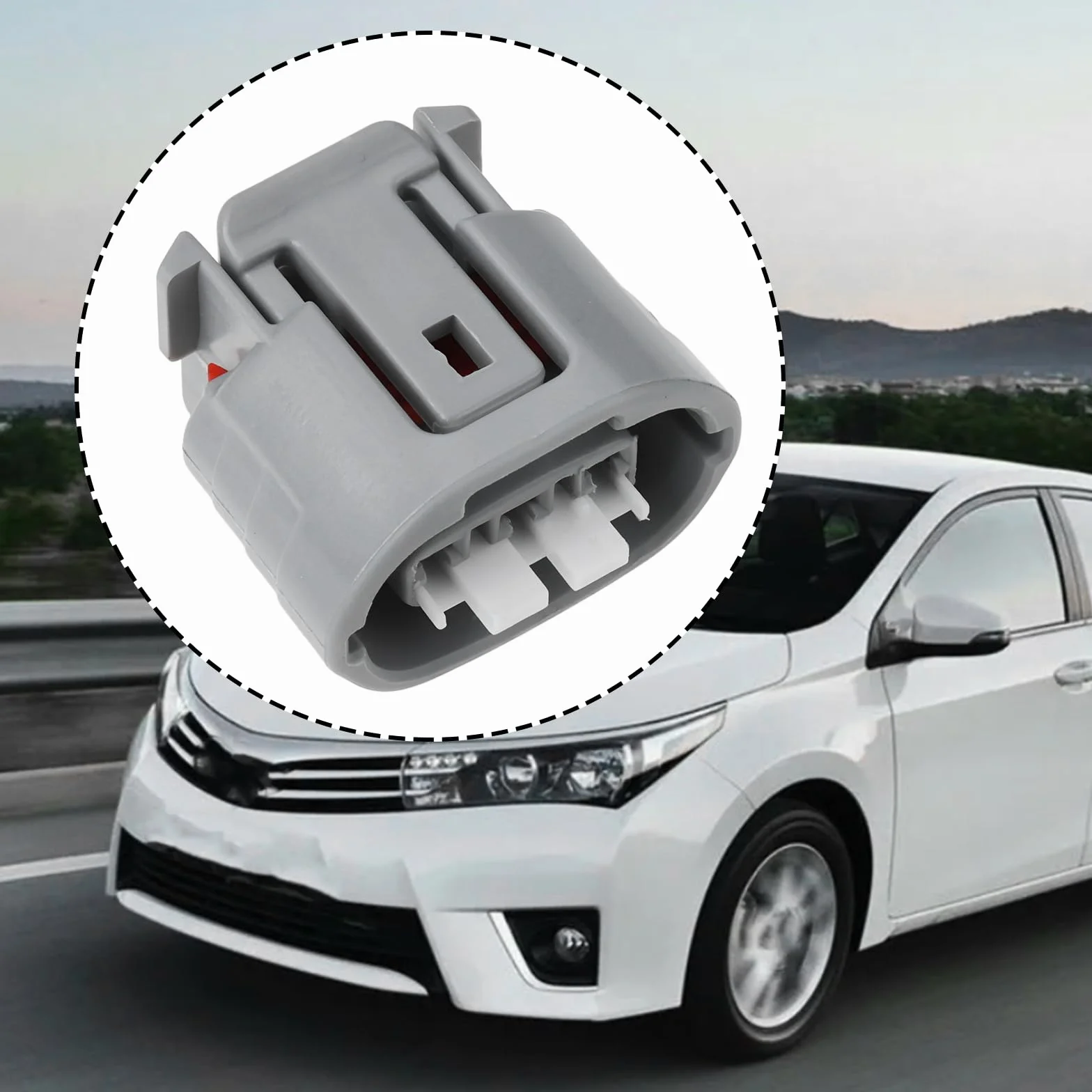 2 adattatori alternatori a 3 pin 16678-65830 90980-11349 compatibile con Denso