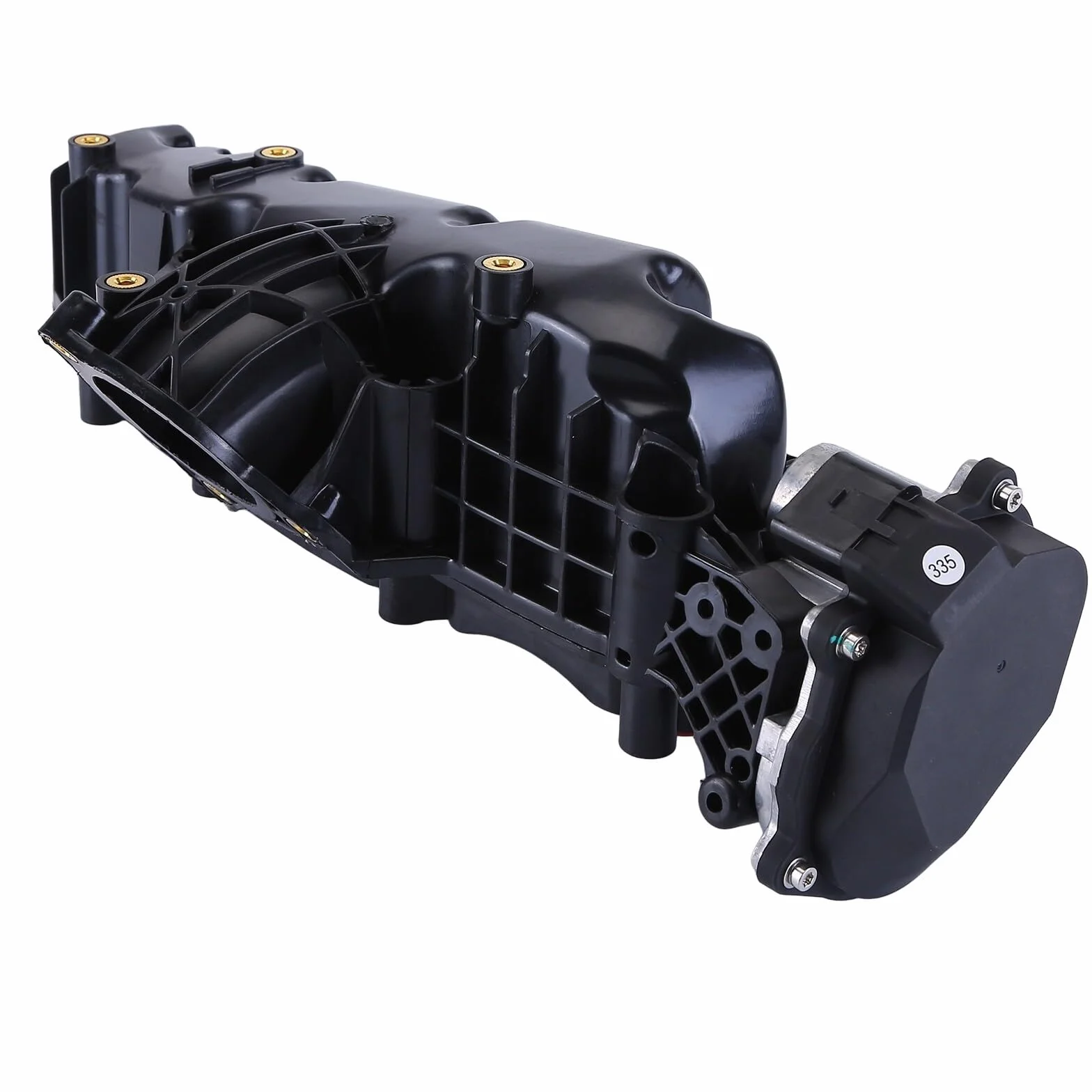 Collettore di aspirazione con guarnizione, 03L129711AG Collettore di aspirazione Modulo di aspirazione compatibile con Audi A3 A4 A5 A6 Q5 Seat Exeo Leon Skoda Octavia Yeti Eos Golf Jetta