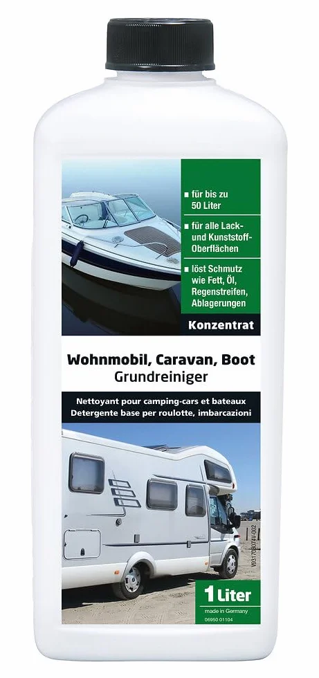 Baufan Detergente multiuso per camper, roulotte e barche 1 L concentrato
