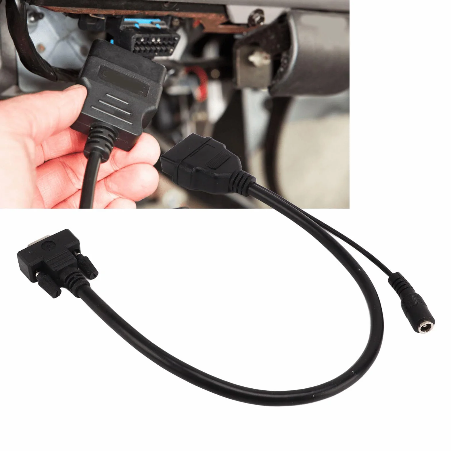 Cavo adattatore OBD 16 pin maschio 15 pin femmina per Launch X431 diagnostico