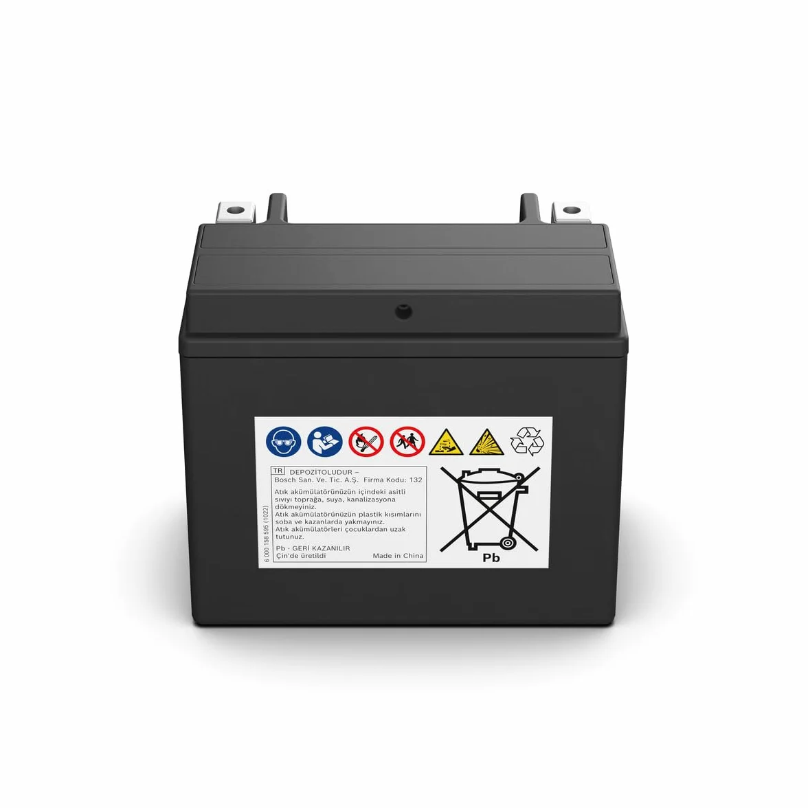 Bosch Batteria AGM Motocicli 12V 180A 10Ah Compatibile M6014 BTX12-BS BTX12