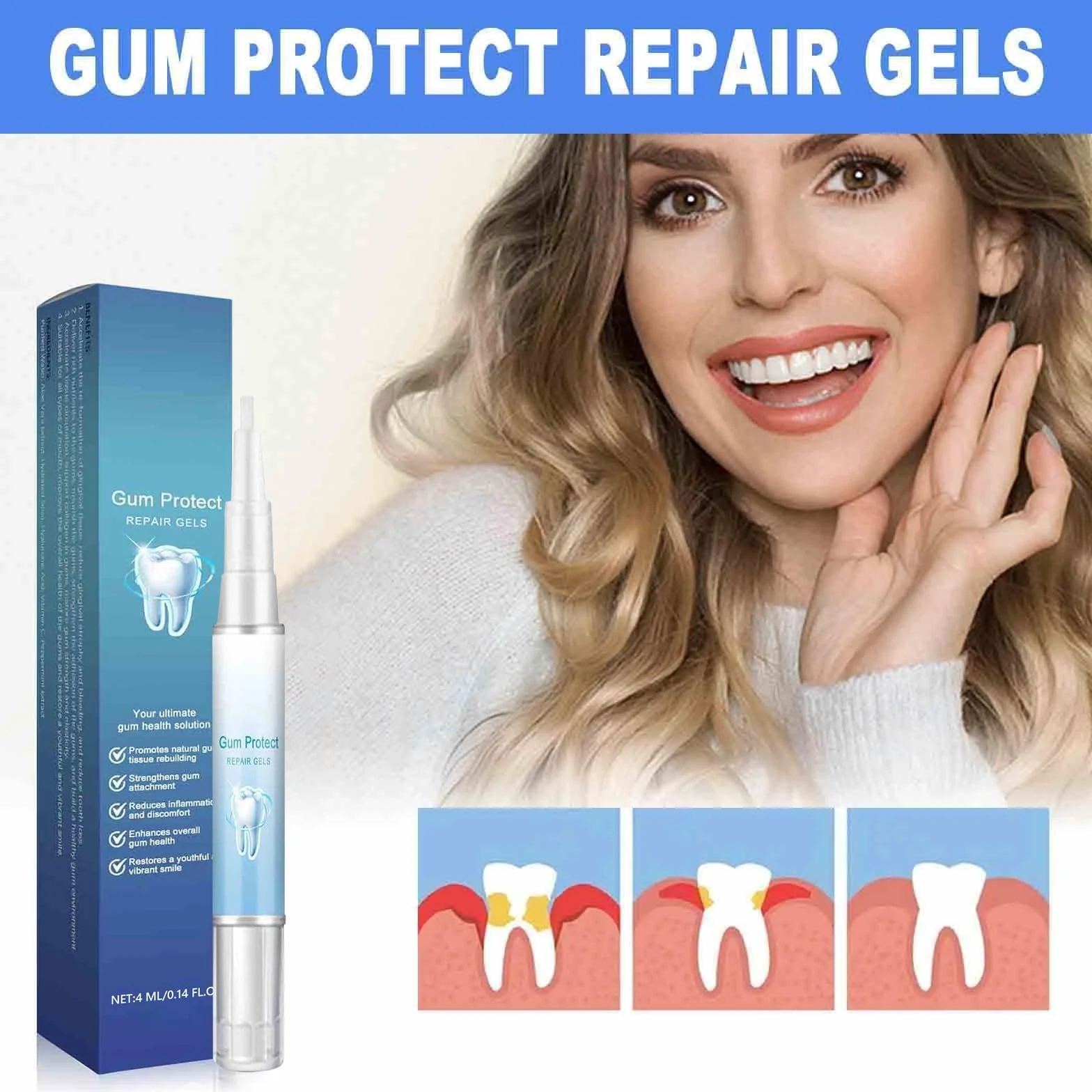 Gum Protect Repair Gel per Terapia Gengivale – Gum Shield Therapy GumSollievo Parodontale (5)
