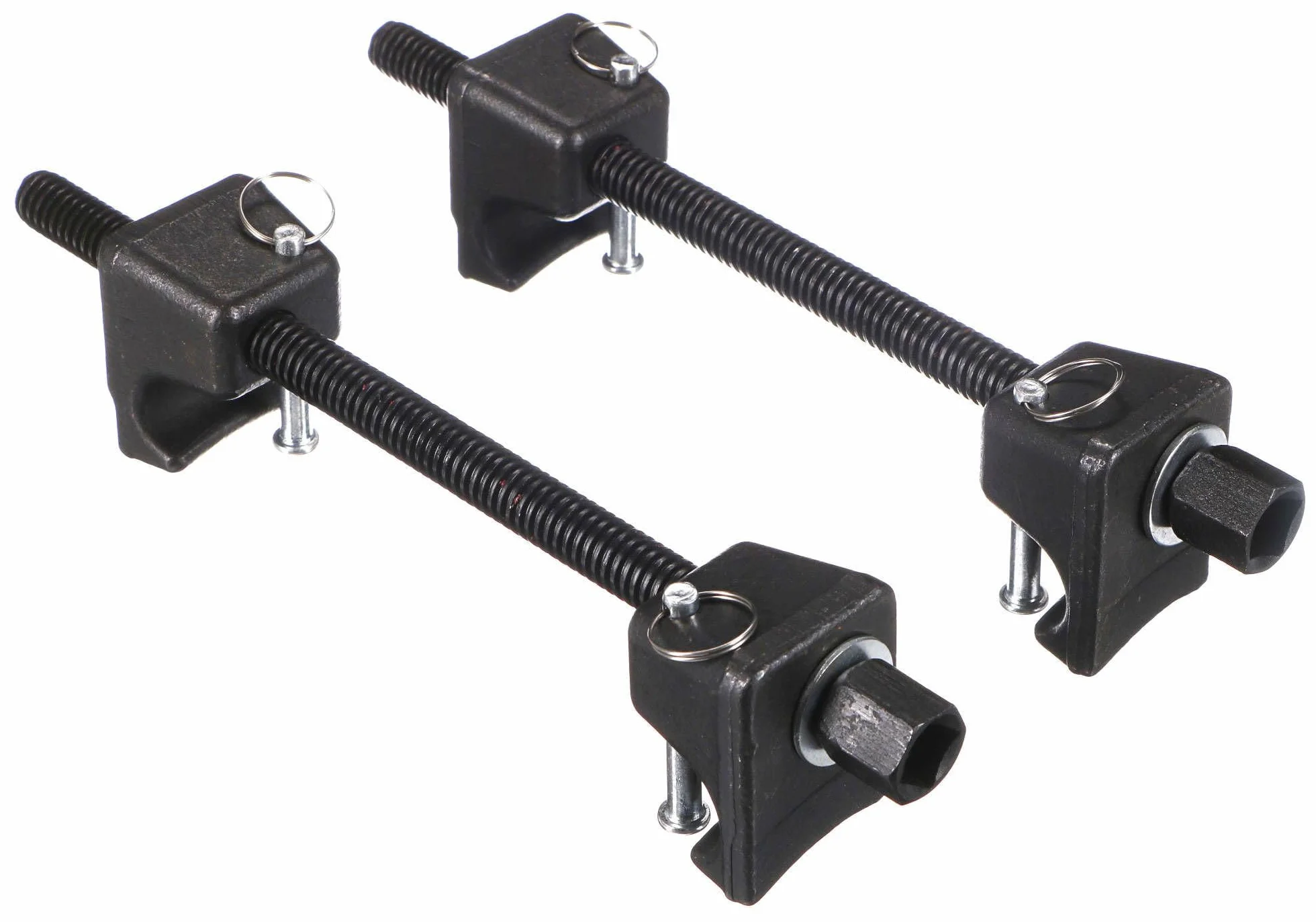 Mechanic Spring Set 4 Heavy-Duty 2 Compressors 380 mm with Case