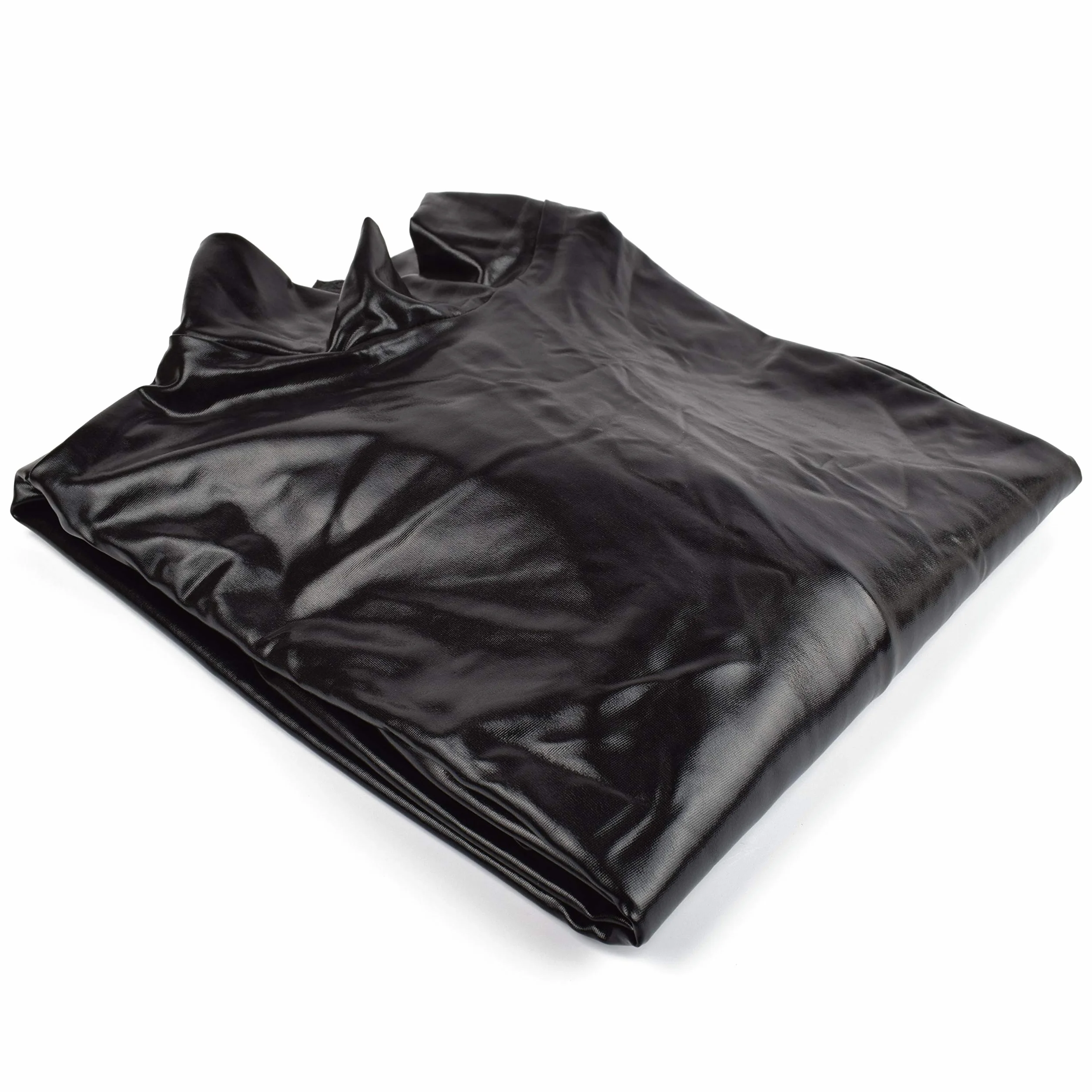 Rubberfashion Catsuit Wetlook Tuta Intera Lucida Aperta sul Davanti