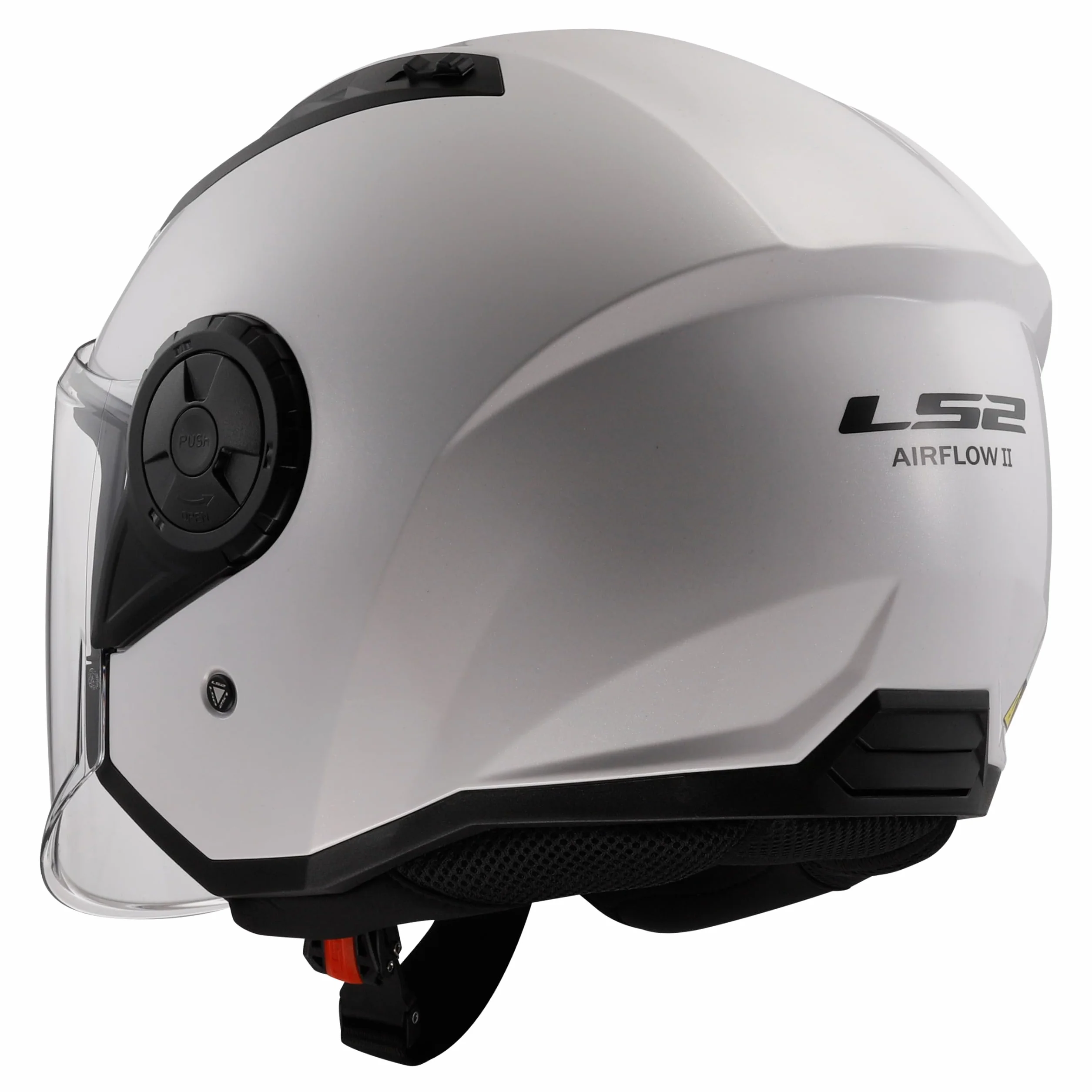 LS2 Open Faced Motorcycle Helmet Airflow II ECE 22.06 Gloss