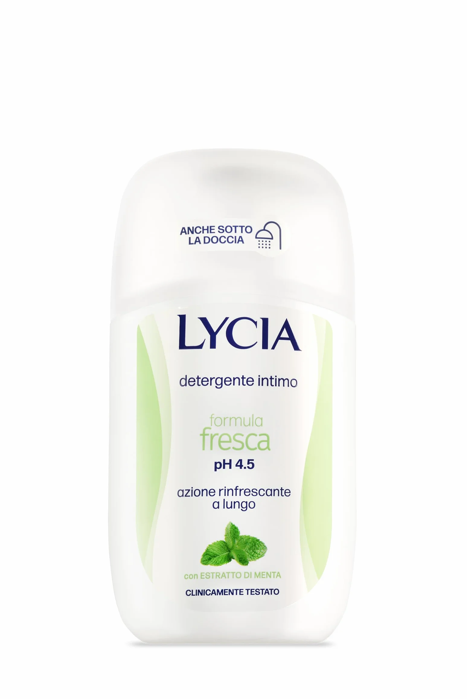 Lycia Detergente Intimo Fresca con Estratto di Menta, pH 4.5, 200 ml