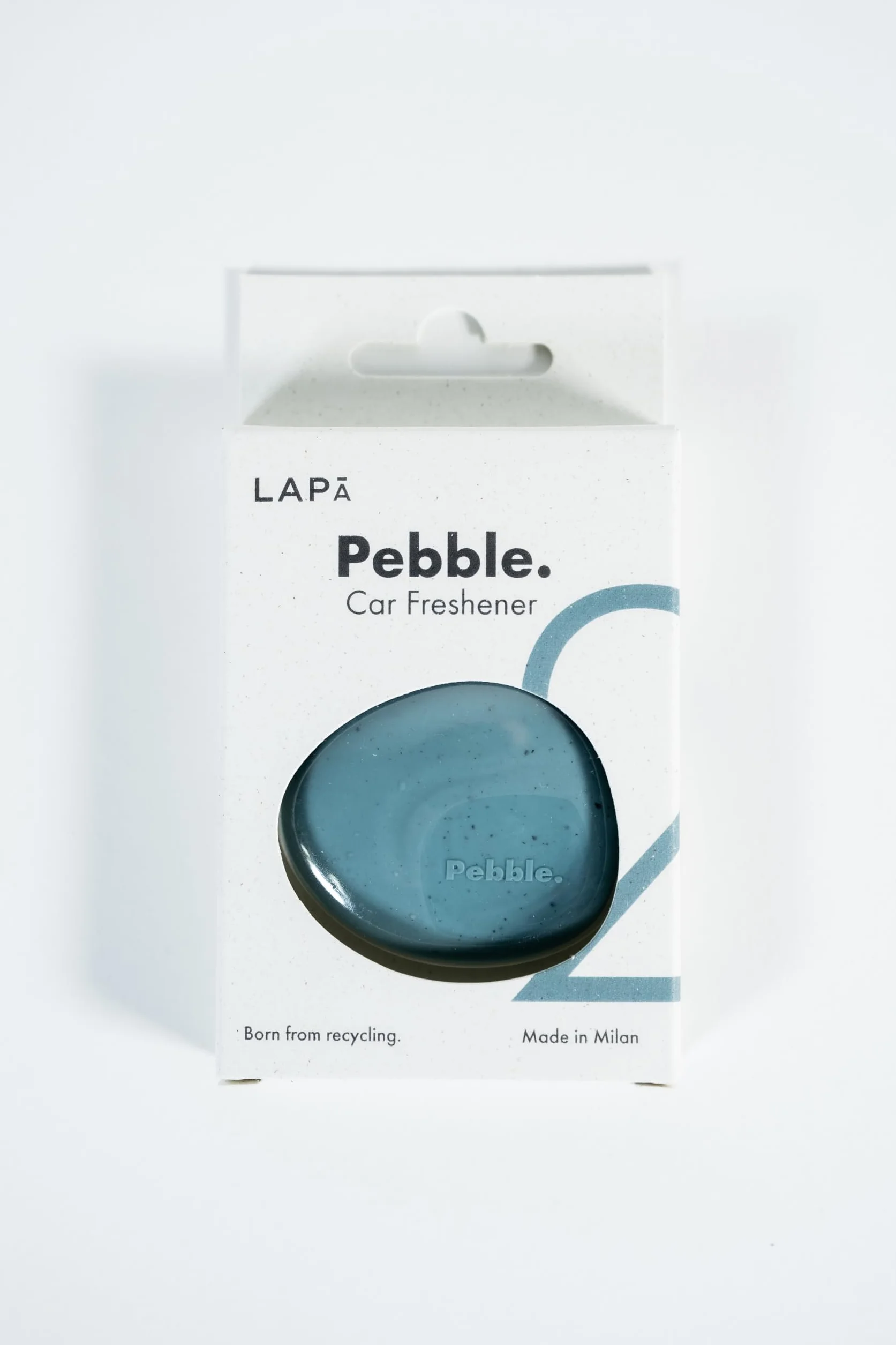 Pebble Profumatore Auto Premium 60 Giorni Fragranza Costante Design Soft-Touch Plastica Riciclata H2O