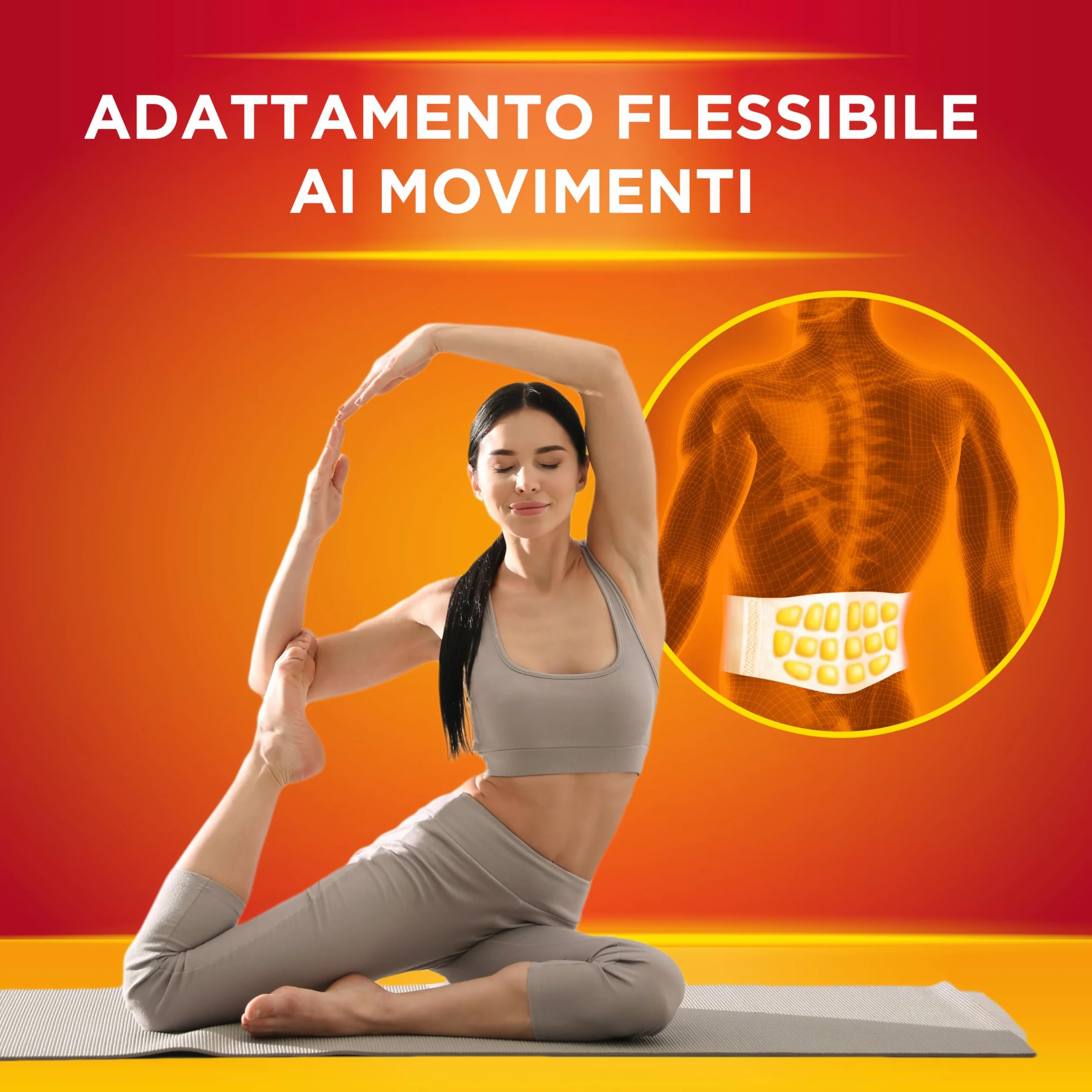 ThermaCare Schiena 4 Fasce Autoriscaldanti Monouso Calore Terapeutico Dolori Schiena 8 Ore