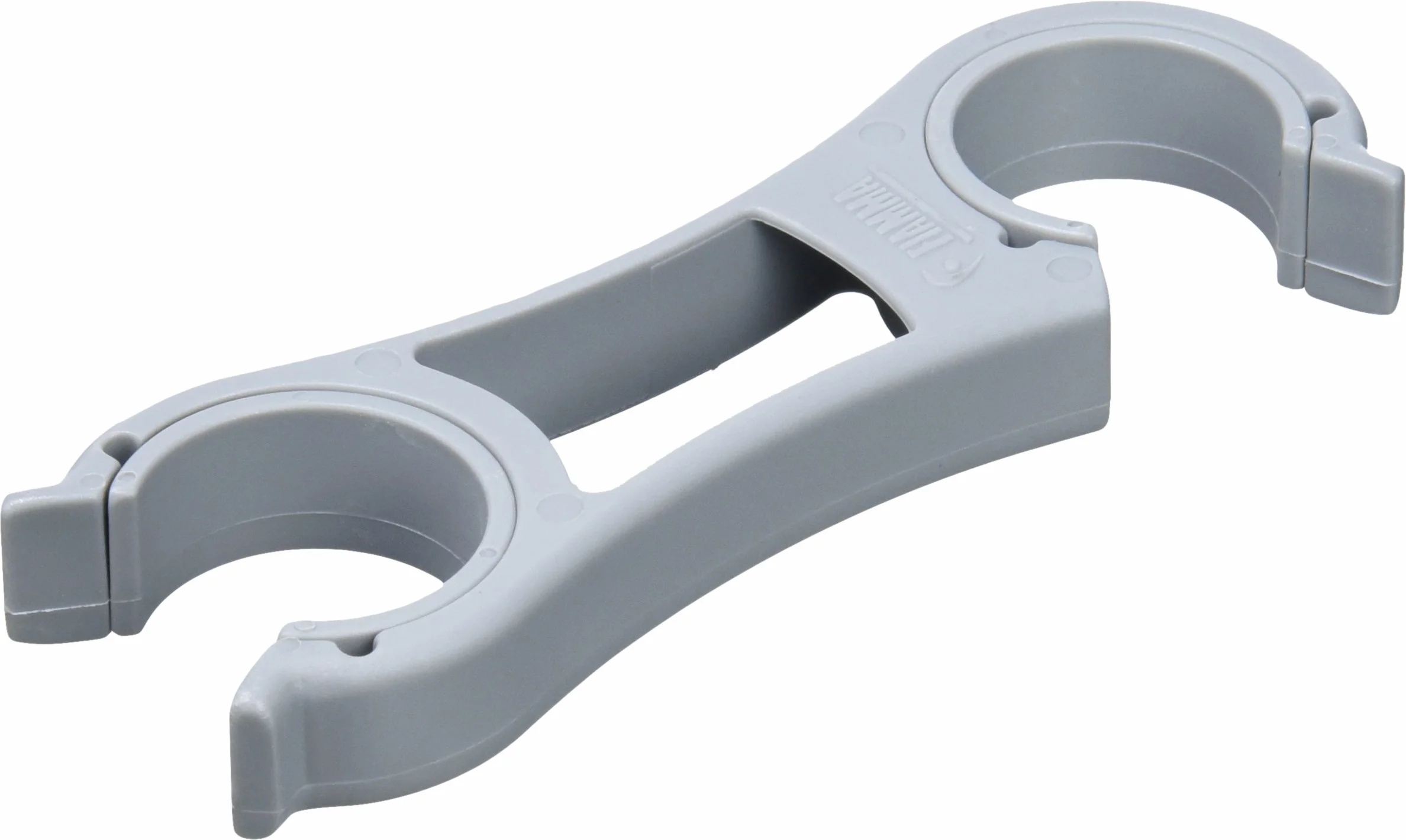 Fiamma 98656-378 136/690 - Aggancio di Sicurezza per Carry Bike, Colore: Grigio