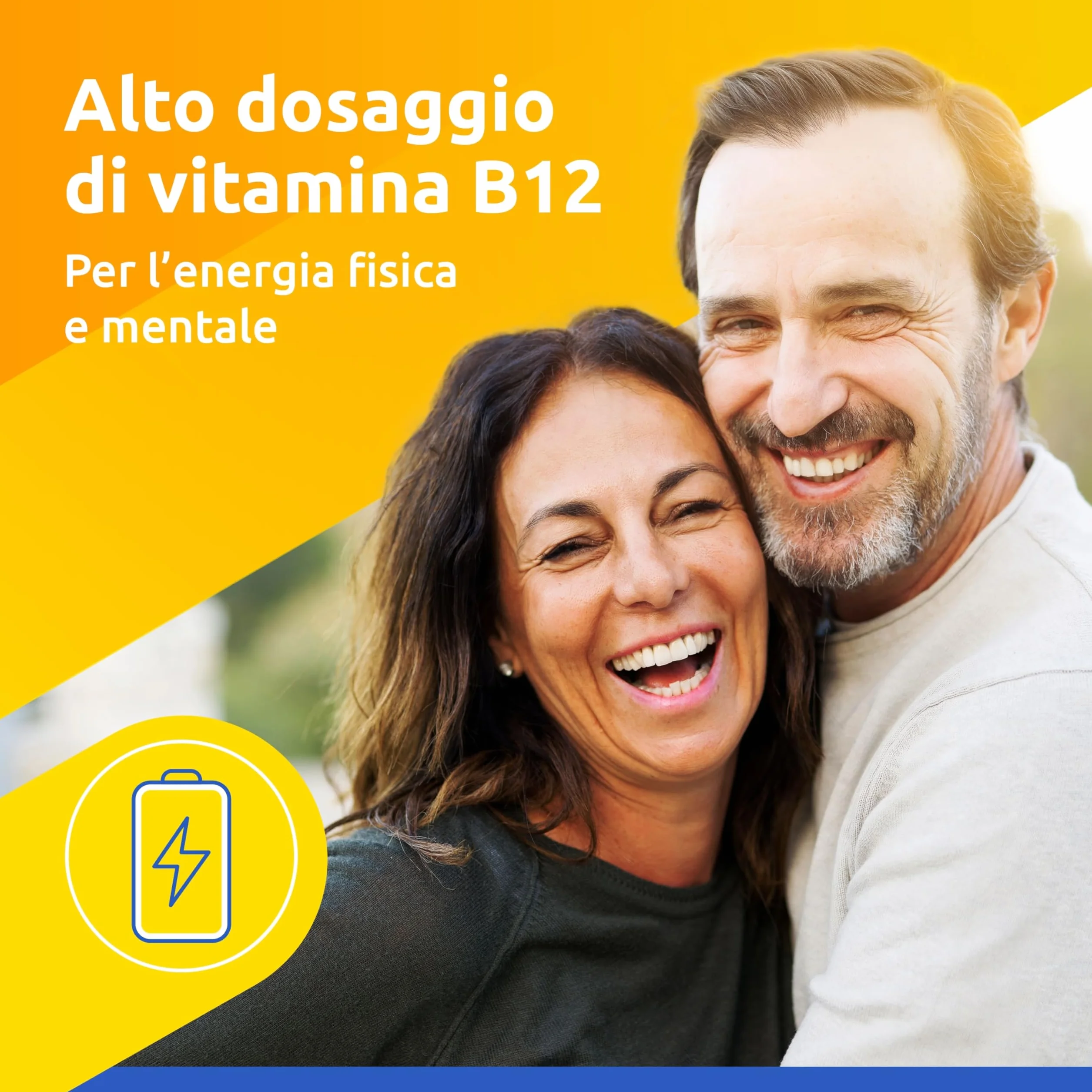 Supradyn Ricarica PRO B12 integratore vitamina B12 zinco probiotici stanchezza fisica mentale supporto immunitario adulti 50+ 10 flaconcini