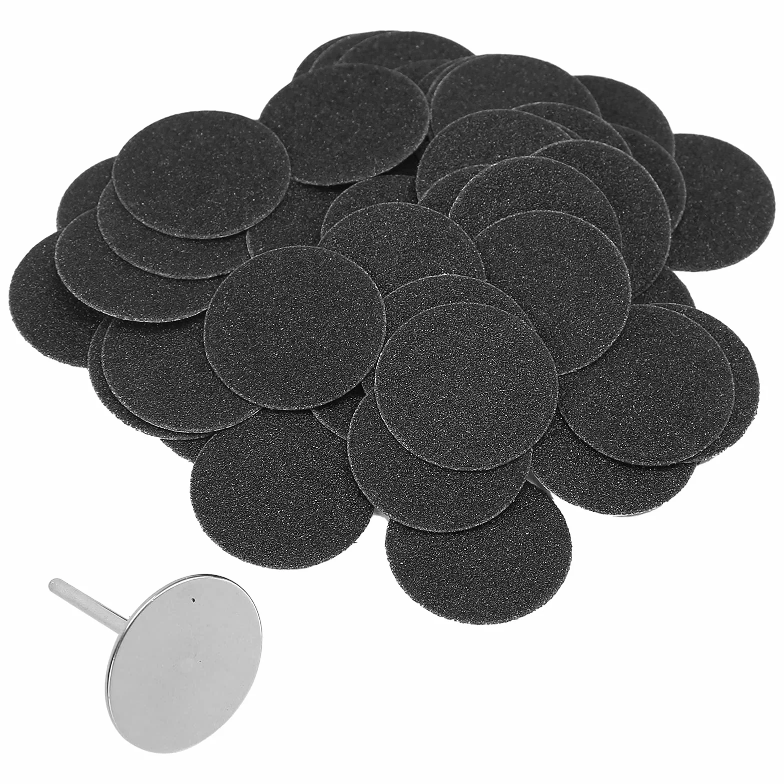 Strumento per pedicure con dischi abrasivi 25mm Carta vetrata per piedi
