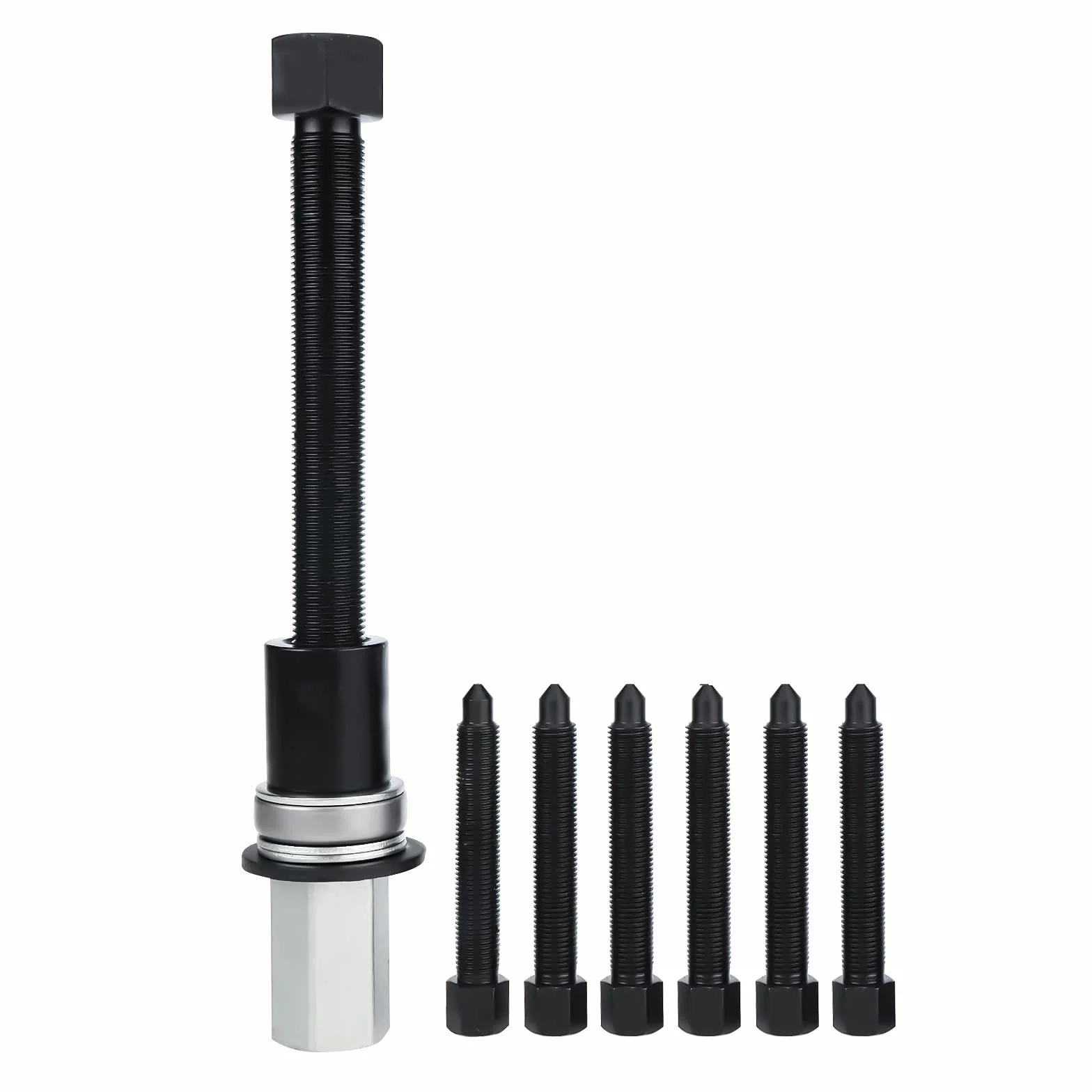 BOOMSTART 19 Pezzi Set di Attrezzi per Cuscinetti Ruota, Estrattori per Mozzi Ruota 55-84mm per VW Audi Opel Fiat BMW Ford