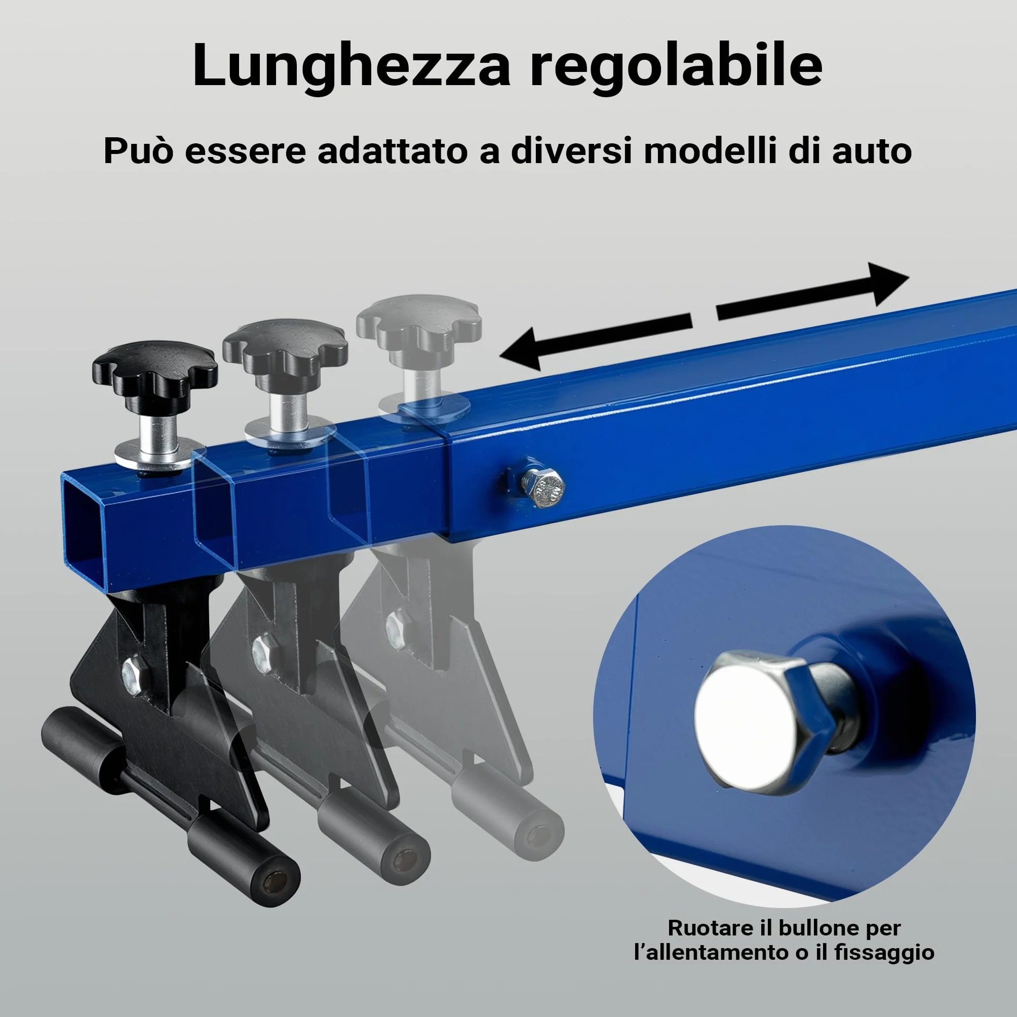 Ponte Motore 300 kg Traversa Sollevamento per Riparazioni Motori