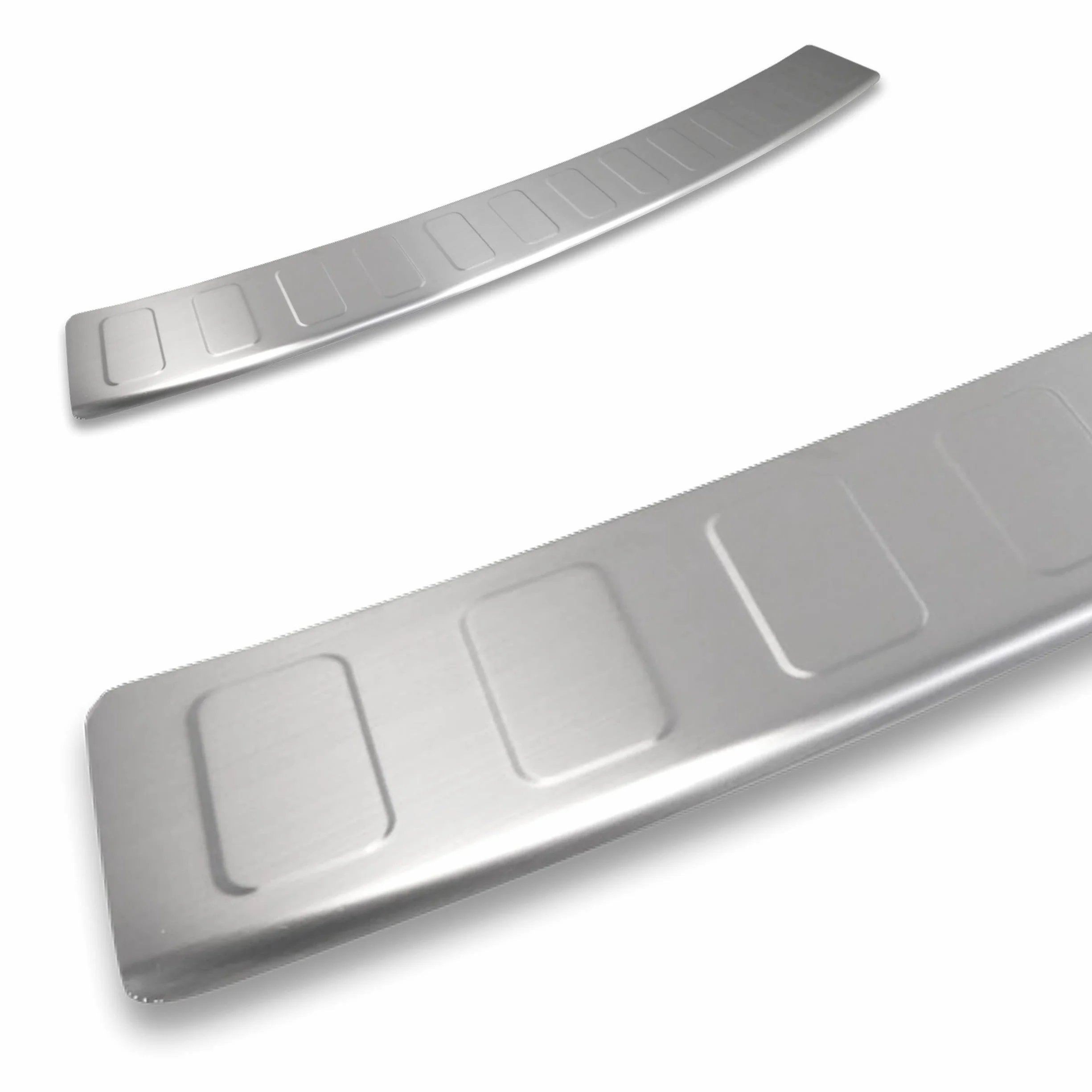 CHROMEMASTER - Accessori per Auto; Protezione paraurti Posteriore - Compatibile con Fiat Scudo dal 2022 | Acciaio inossidabile spazzolato - Protezione Paraurti Protegge la Vernice del Paraurti