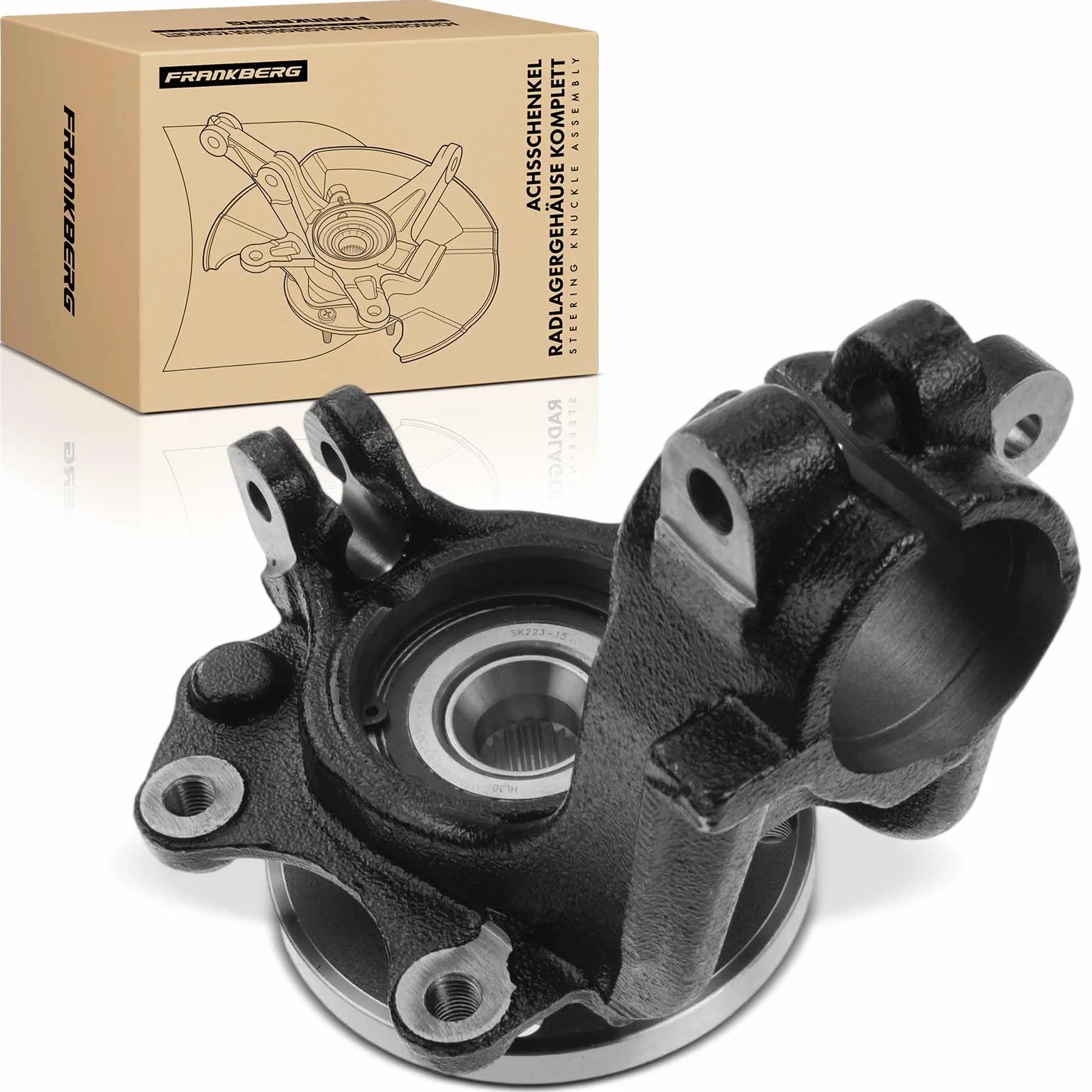 Frankberg Fuso a snodo completo Anteriore sinistro Compatibile con 208 I CA CC 207 WA WC C3 II SC C3 III SX 207 SW WK Replace# 1607557480