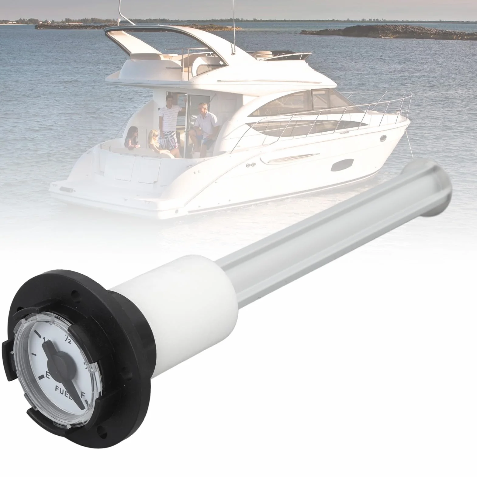Indicatore di livello serbatoio carburante universale 5 fori 200mm per yacht auto camion