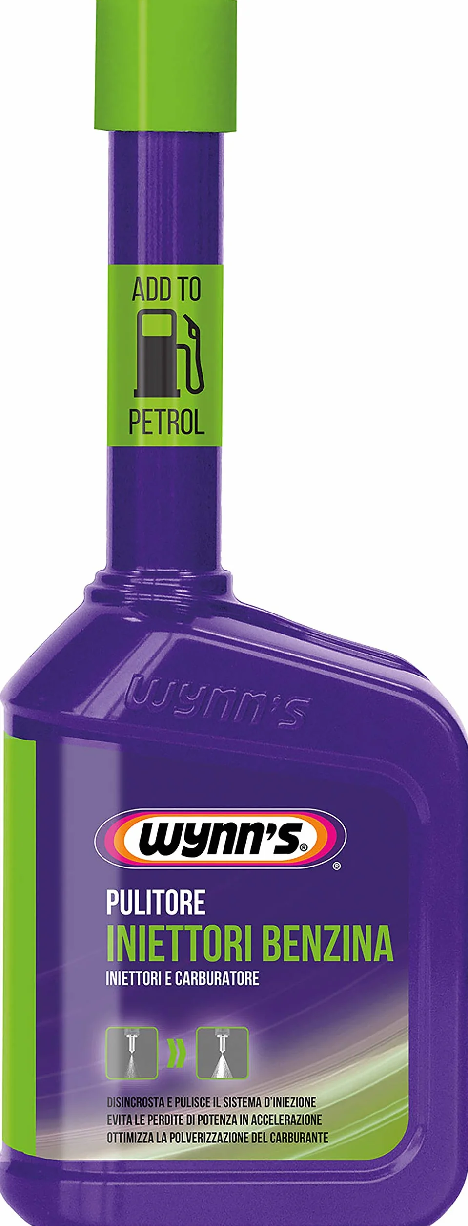Wynn's 1243091 Pulitore Iniettori Benzina Injector Plus Cleaner, 325ml