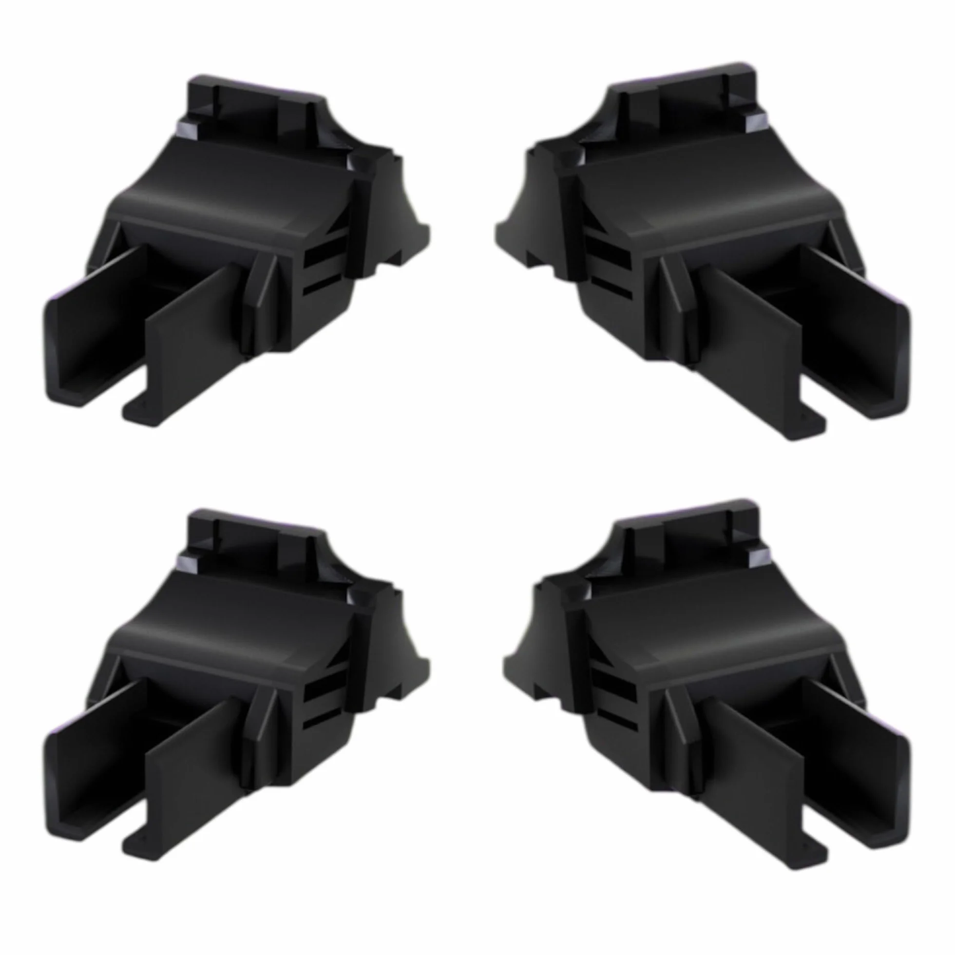 Generico Kit Riparazione Rinforzato Capote Compatibile con Fiat 500 Cabrio Fiat 500C (4 Guide)
