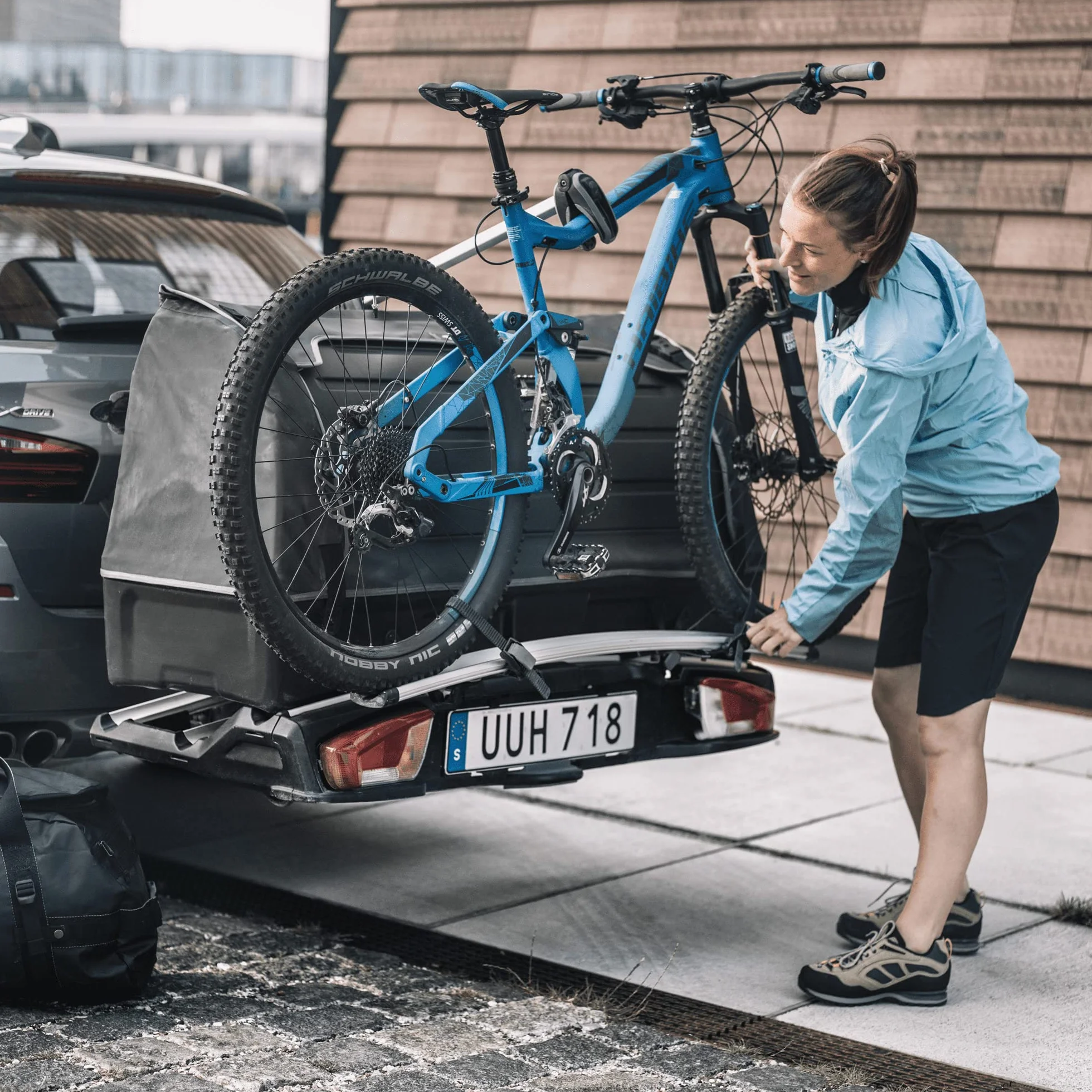 Thule Backspace Xt 4th Bike Arm Braccio Per Quarta Bici Aluminium Aluminum, One-Size