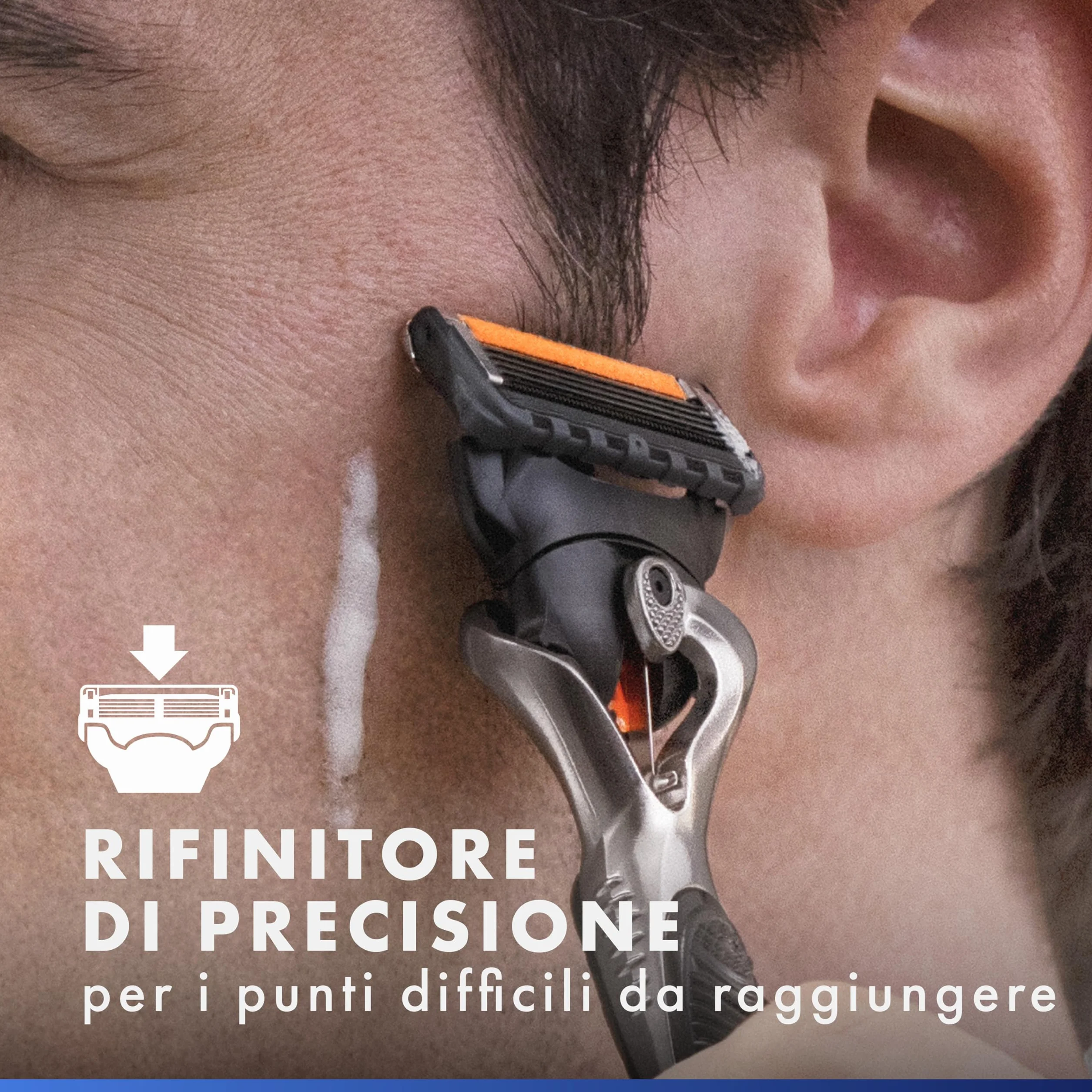 Gillette Proglide 12 Lametta Ricambio Rasoio Barba Manuale Doppia Lubrificazione EverGlide