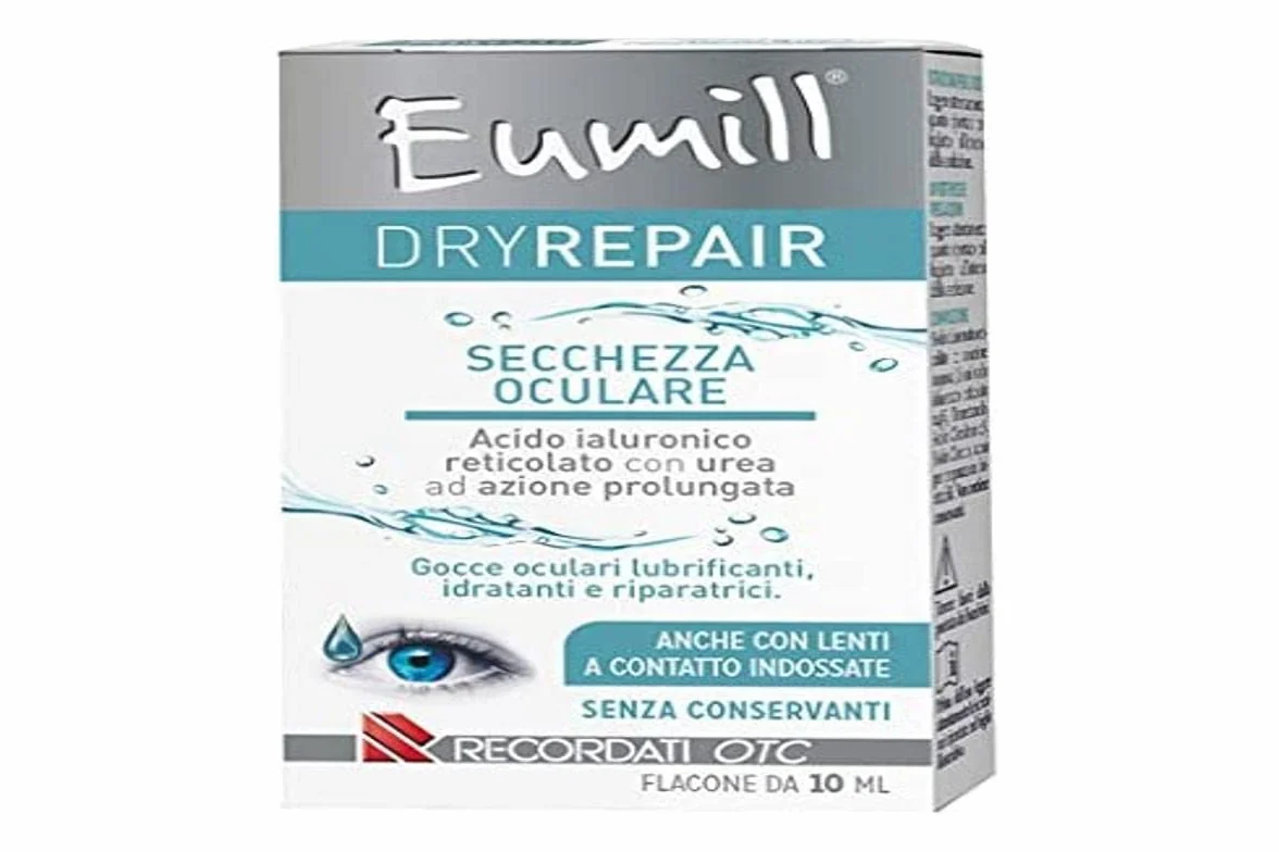 Eumill Gocce Oculari Recordati Dryrepair, 10 Millilitri