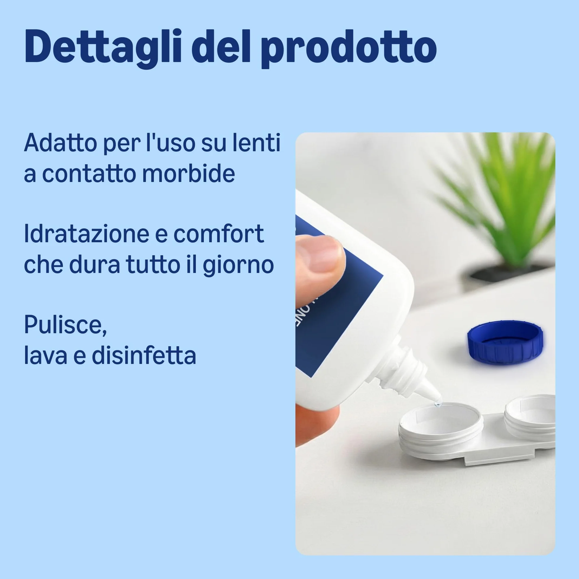 Amazon Healthcare Soluzione per lenti a contatto tutto in uno 2 x 250 ml
