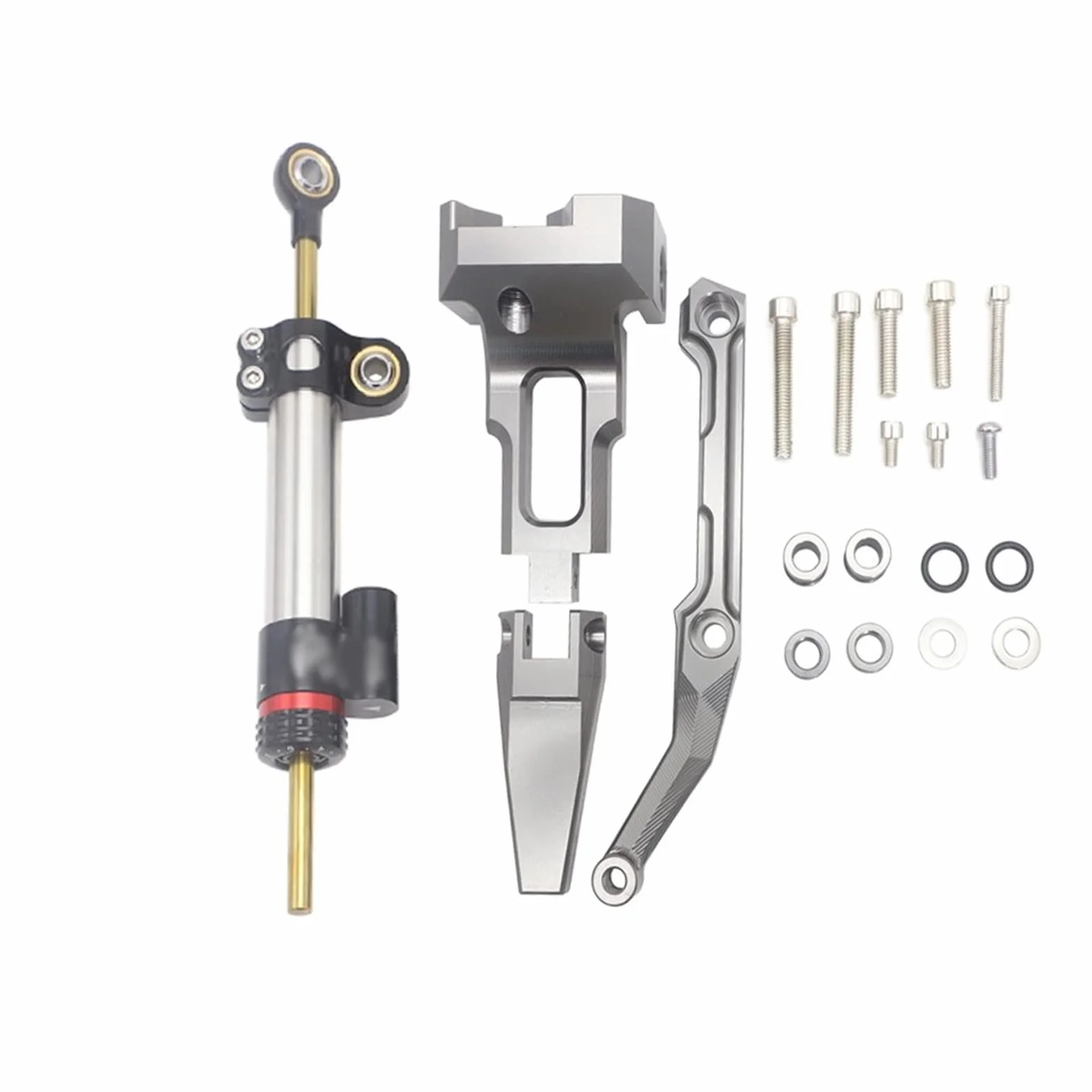 per Yama&ha FJ09 per Tracer 900 MT-09 2015 2016 2017 2018 2019 Accessori Moto Top Sterzo Stabilizzare (Color : E)