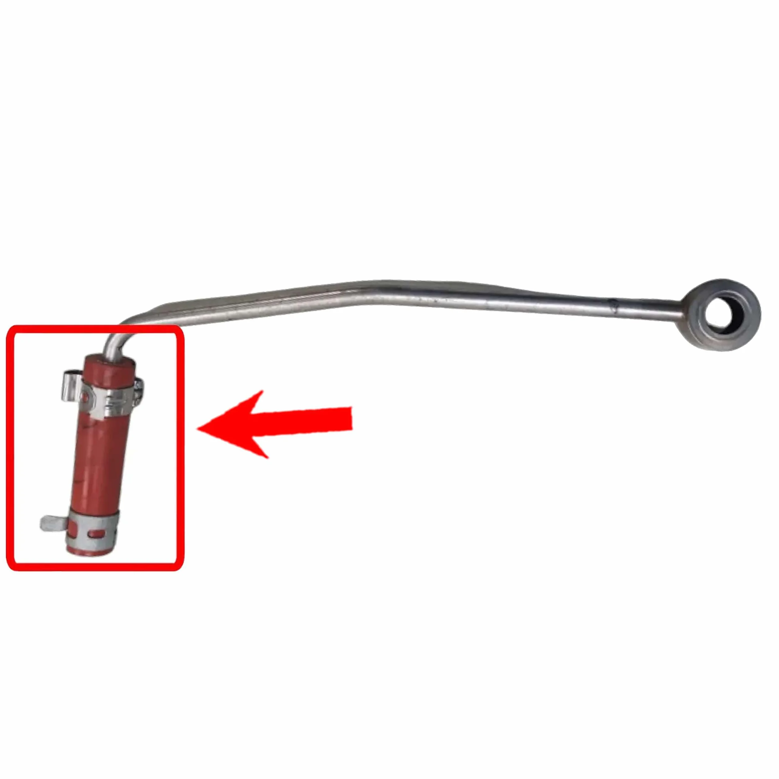 INLY Tubo flessibile del sensore della temperatura dei gas di scarico compatibile con Dacia Duster Lodgy Nissan Cube Qashqai Renault Fluence Grand Scenic Kangoo Laguna Megane