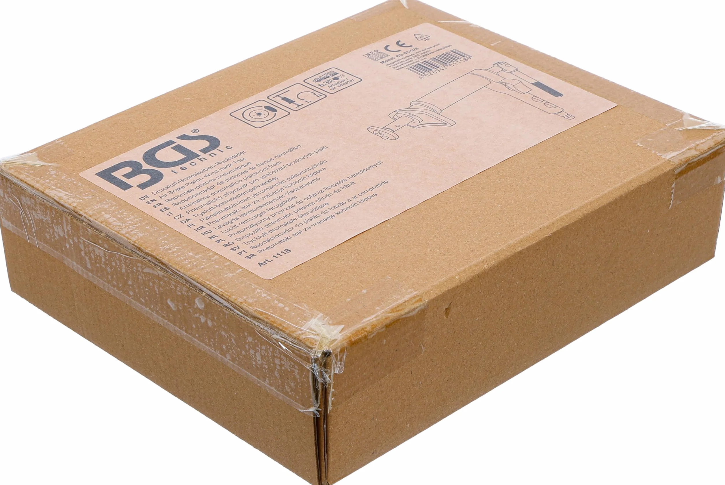 BGS 1118 Arretratore pneumatico pistoncini freni
