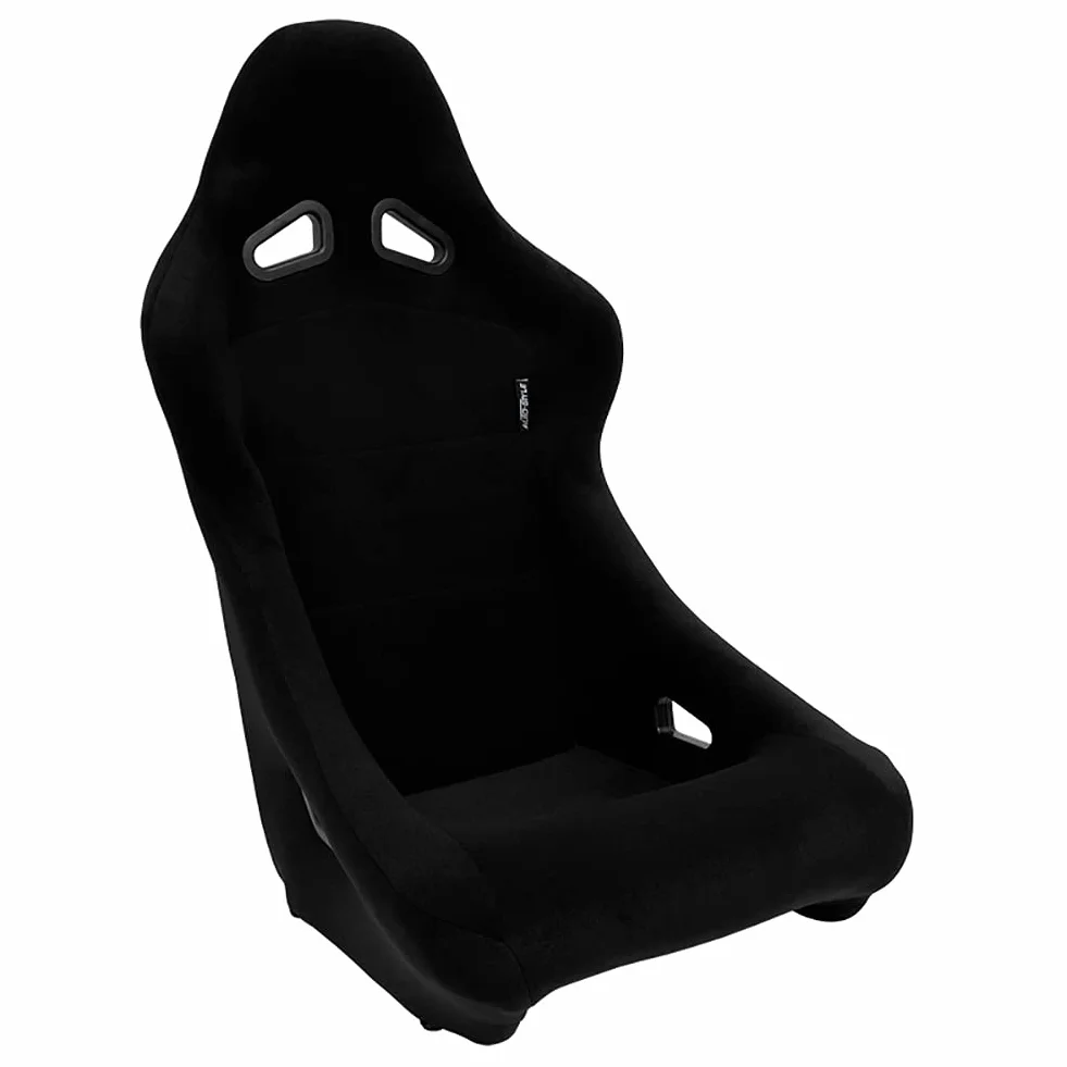 Sedile Sportivo 'Zandvoort' - Nero - Schienale Fisso - incl. Slitte