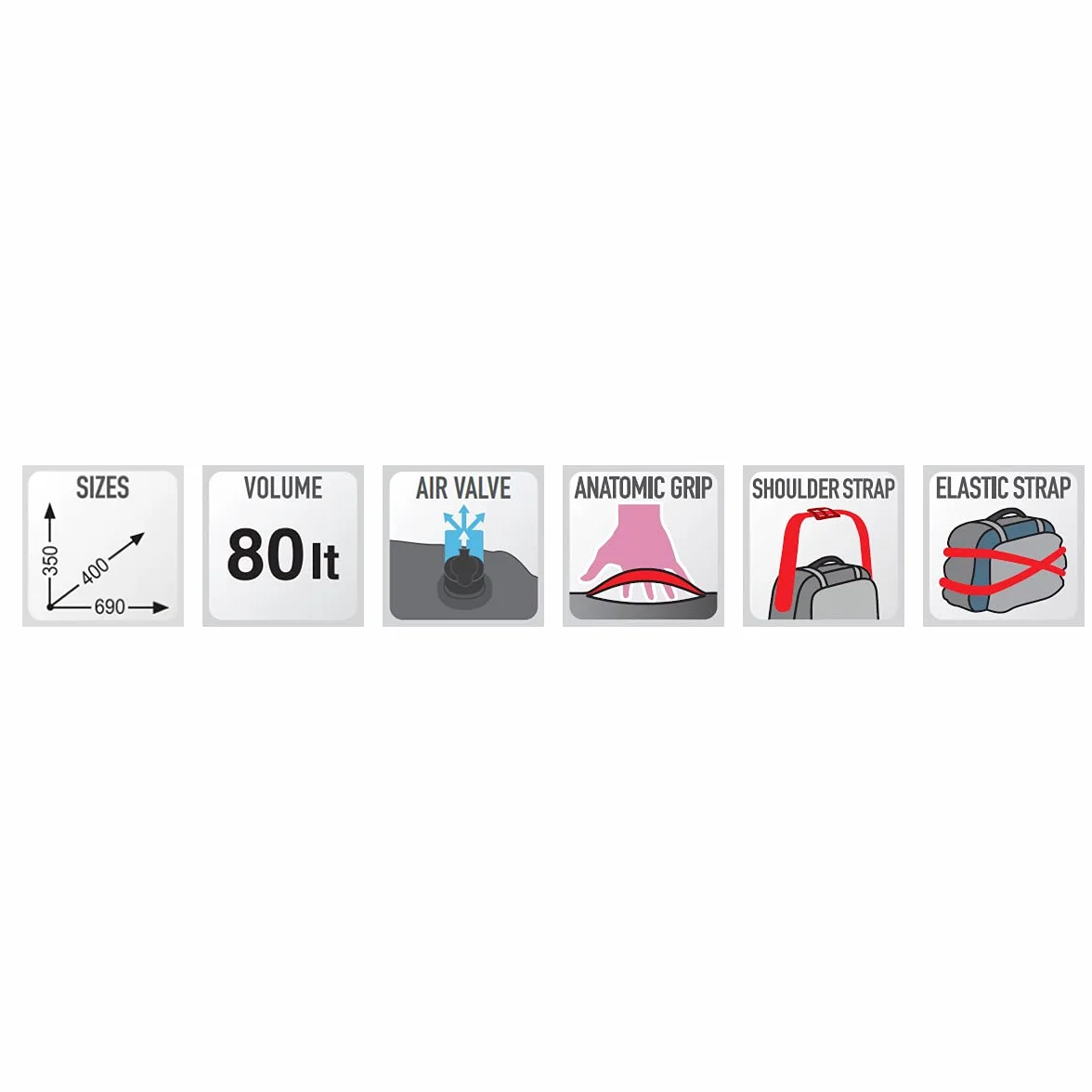 GIVI BORSONE WATERPROOF 80LT