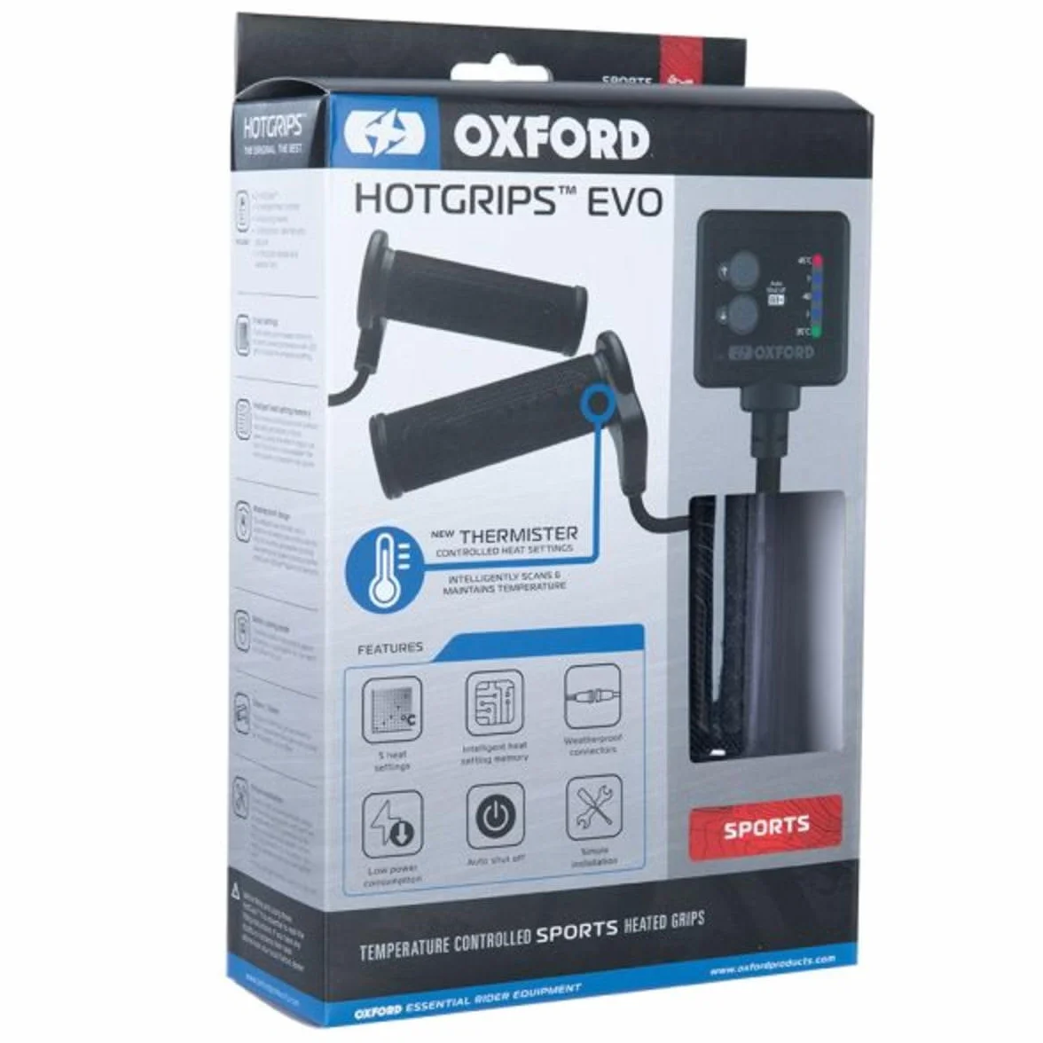 Oxford X - Oxford HotGrips Evo Adventure Prese riscaldate Unisex Adulto
