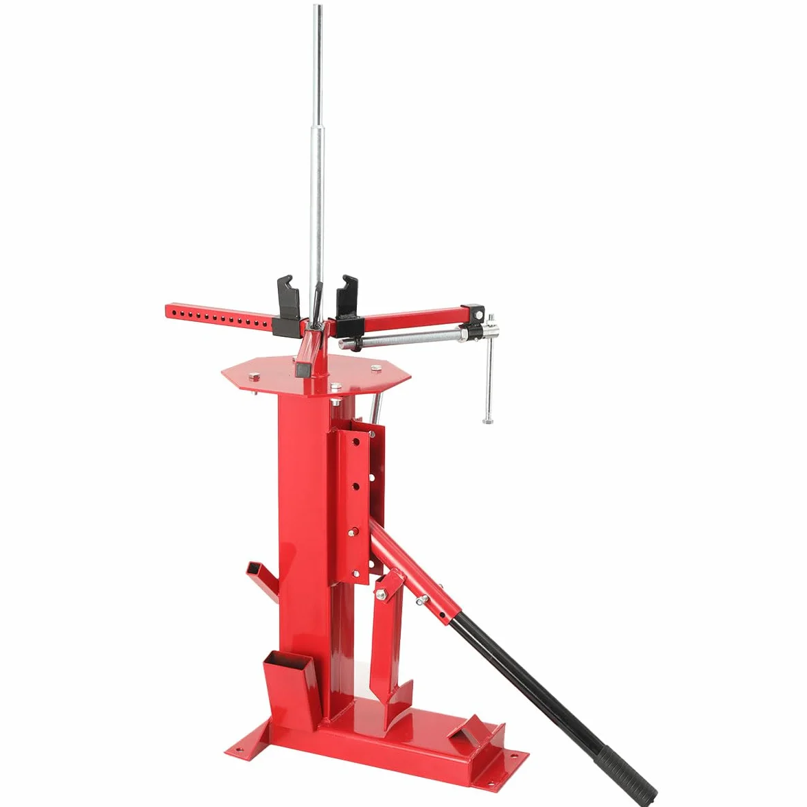 Smontagomme Moto Manuale con Ganasce A Y Regolabili 13 Posizioni, Leva Lunga, Cerchi 4"-17" per Auto Moto Quad