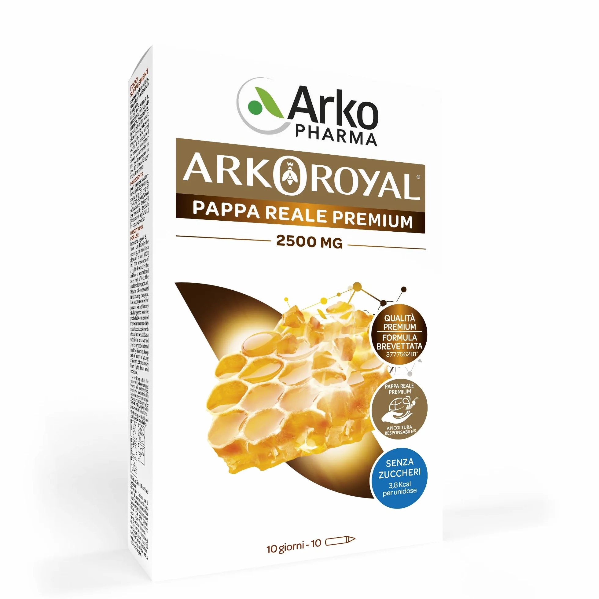Arkopharma Arkoroyal Pappa Reale Premium 2500mg Integratore Alimentare